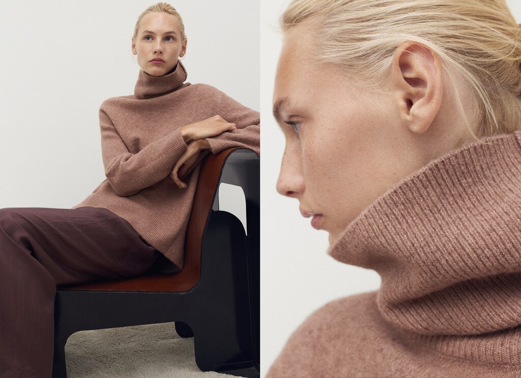 Turtleneck knit sweater - image 3