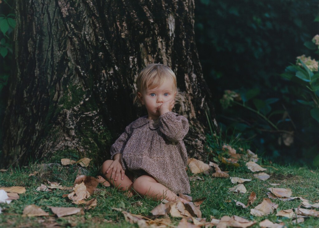 Floral dress and diaper cover