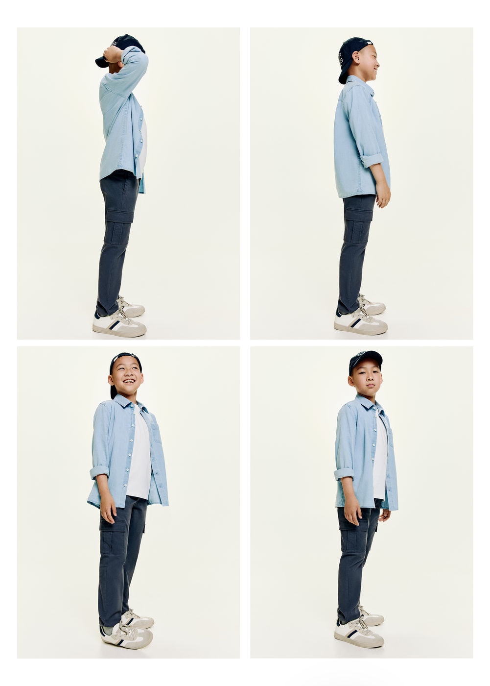 Cotton cargo trousers - Panoramic plane