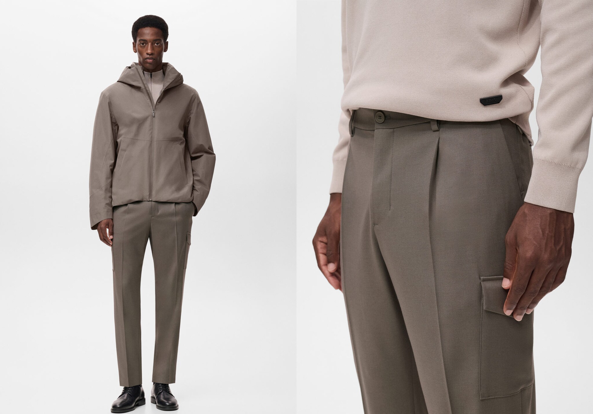 Pantalón cargo slim fit Thermolite® - Plano panorámico