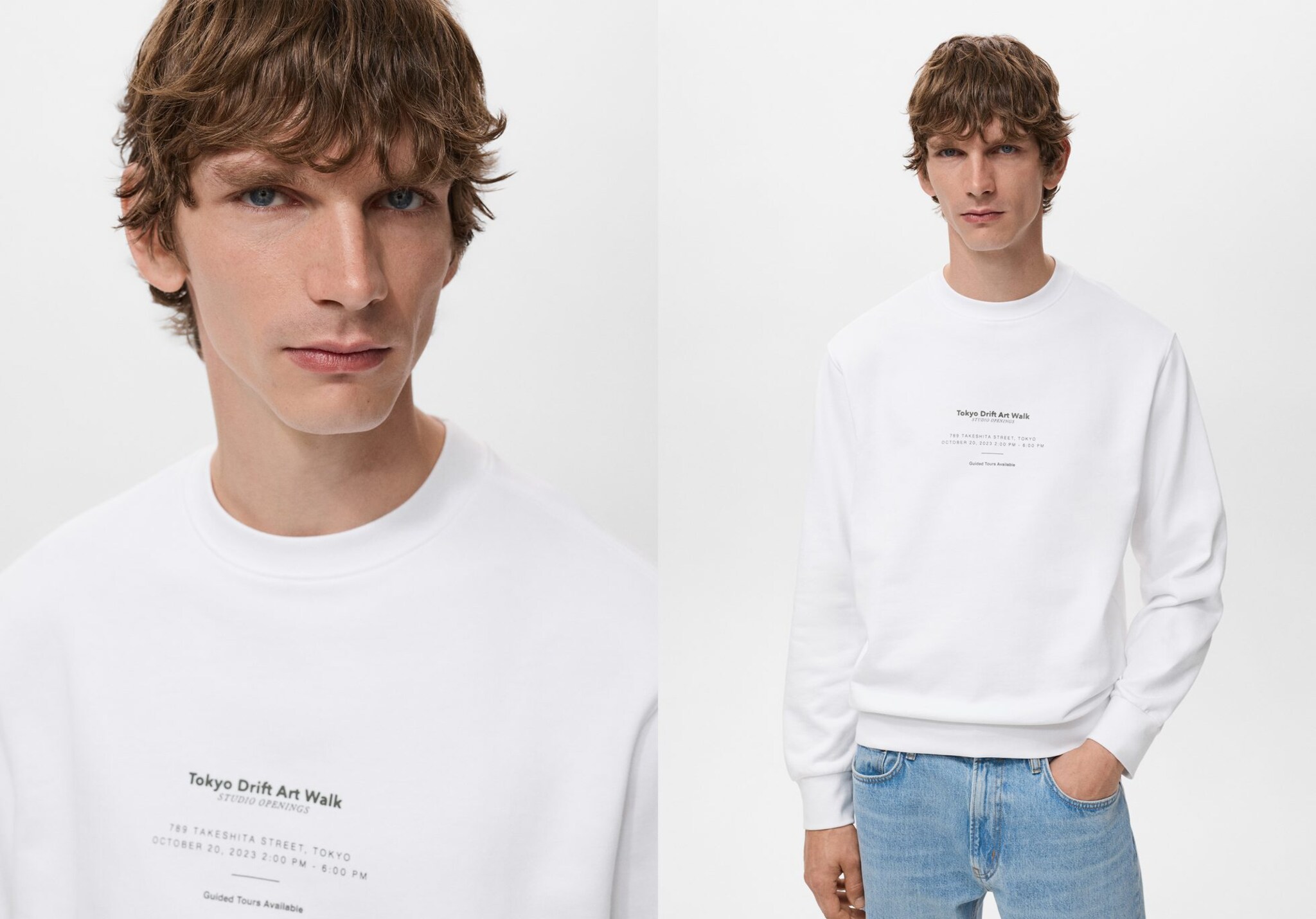 100% cotton sweatshirt text - Панорамний  план