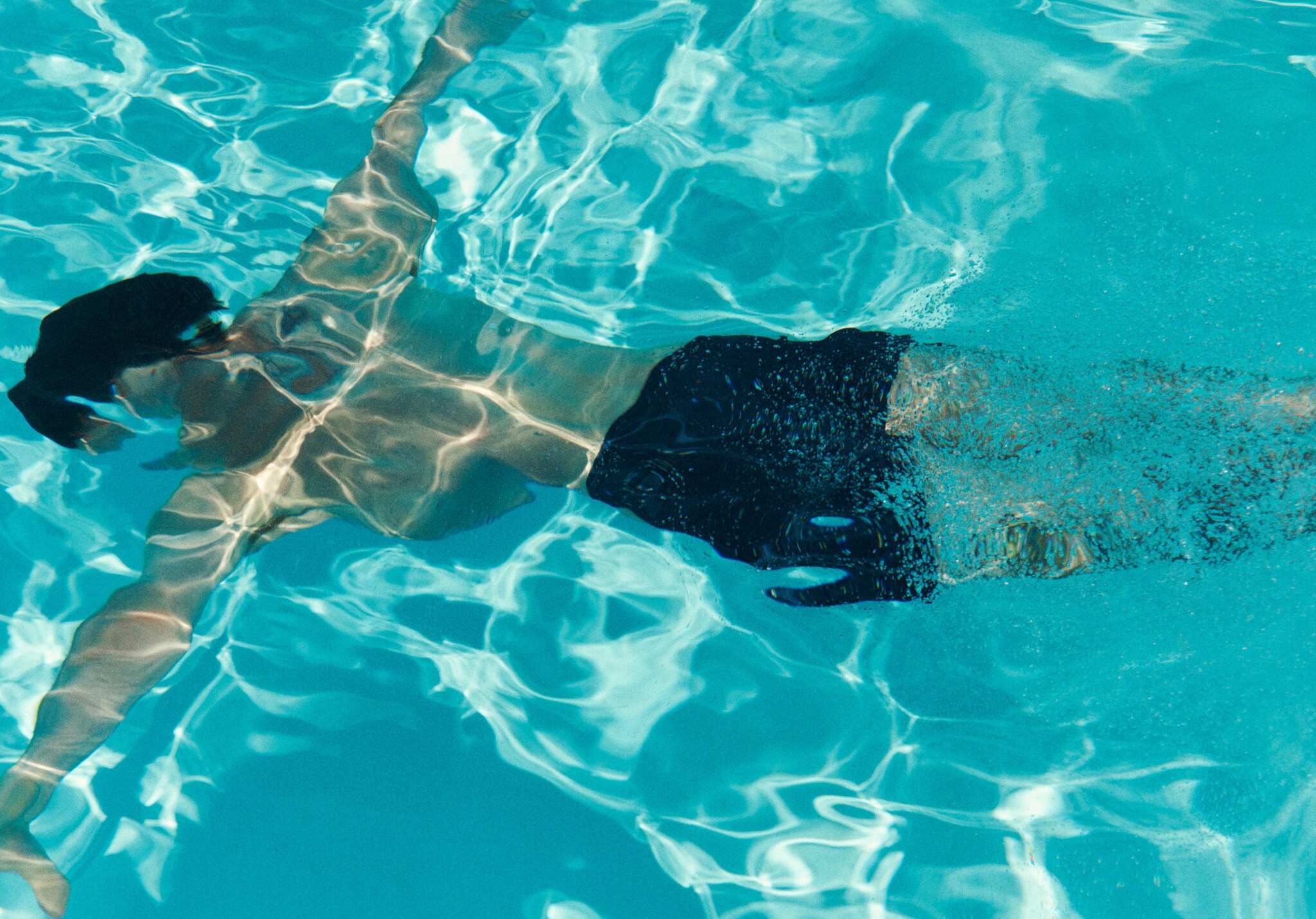 Basic drawstring swimsuit - Panoramic plane