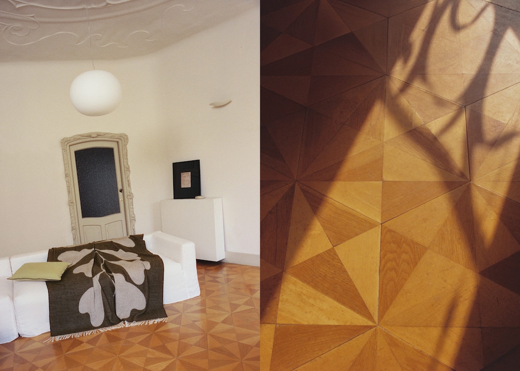 Two-tone patterned blanket