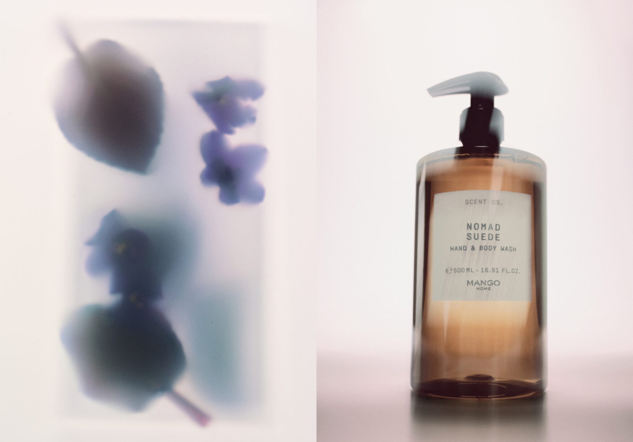 NOMAD SUEDE liquid soap 500 ml - Panoramic plane