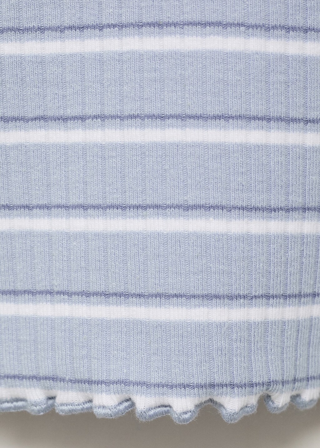 Striped cotton t-shirt