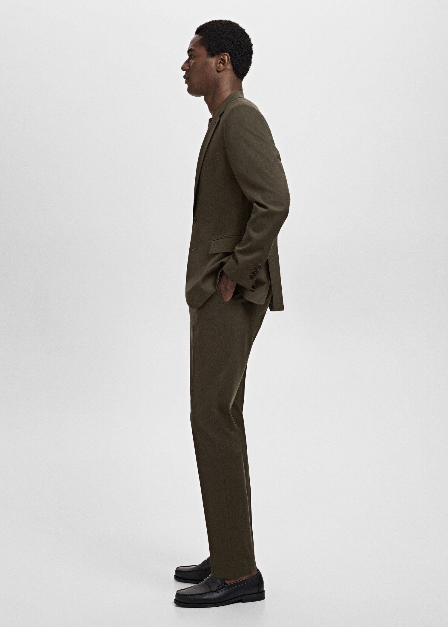 Milan slim-fit pantalon - Detail van het artikel 2