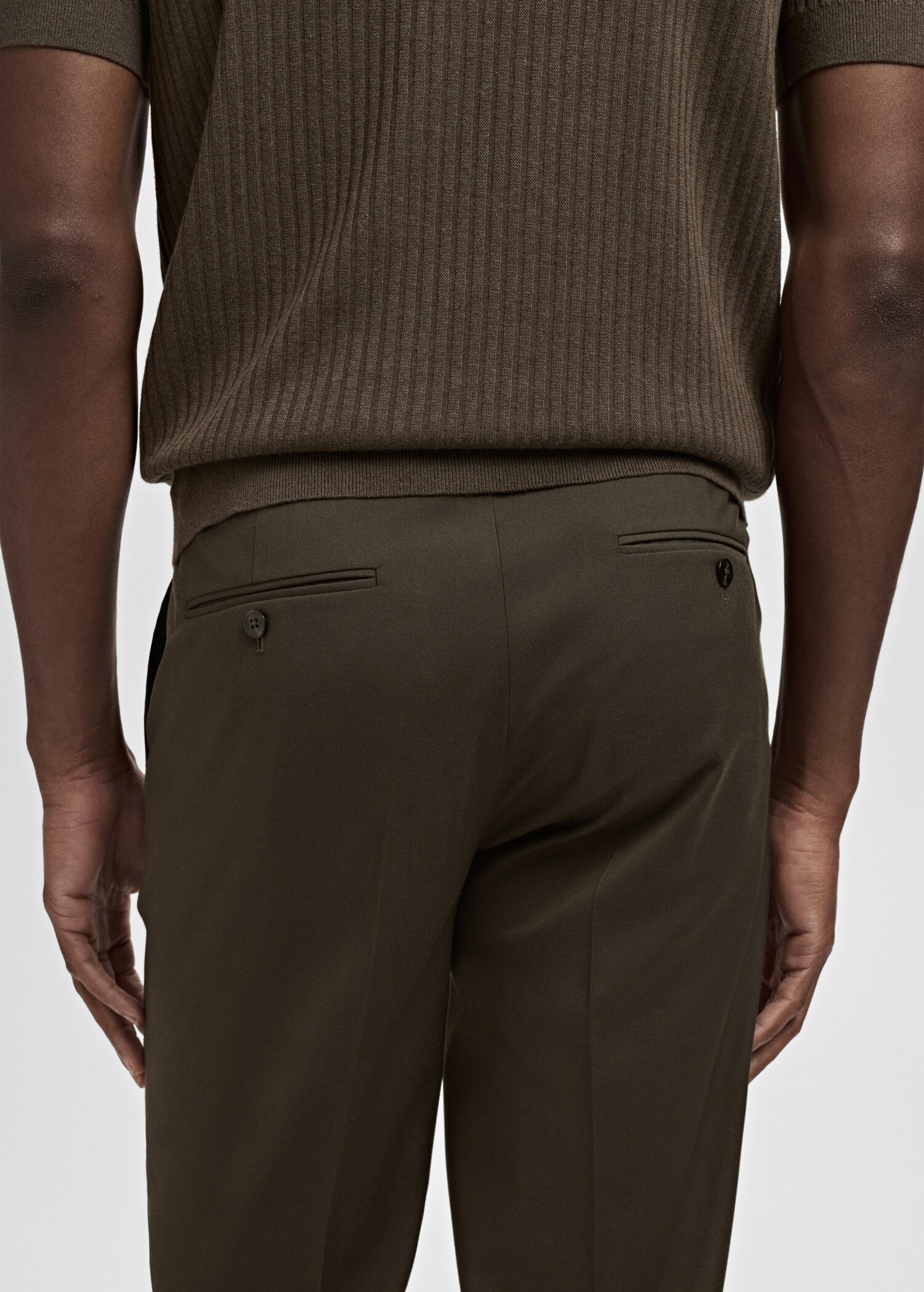 Milan slim-fit pantalon - Detail van het artikel 3