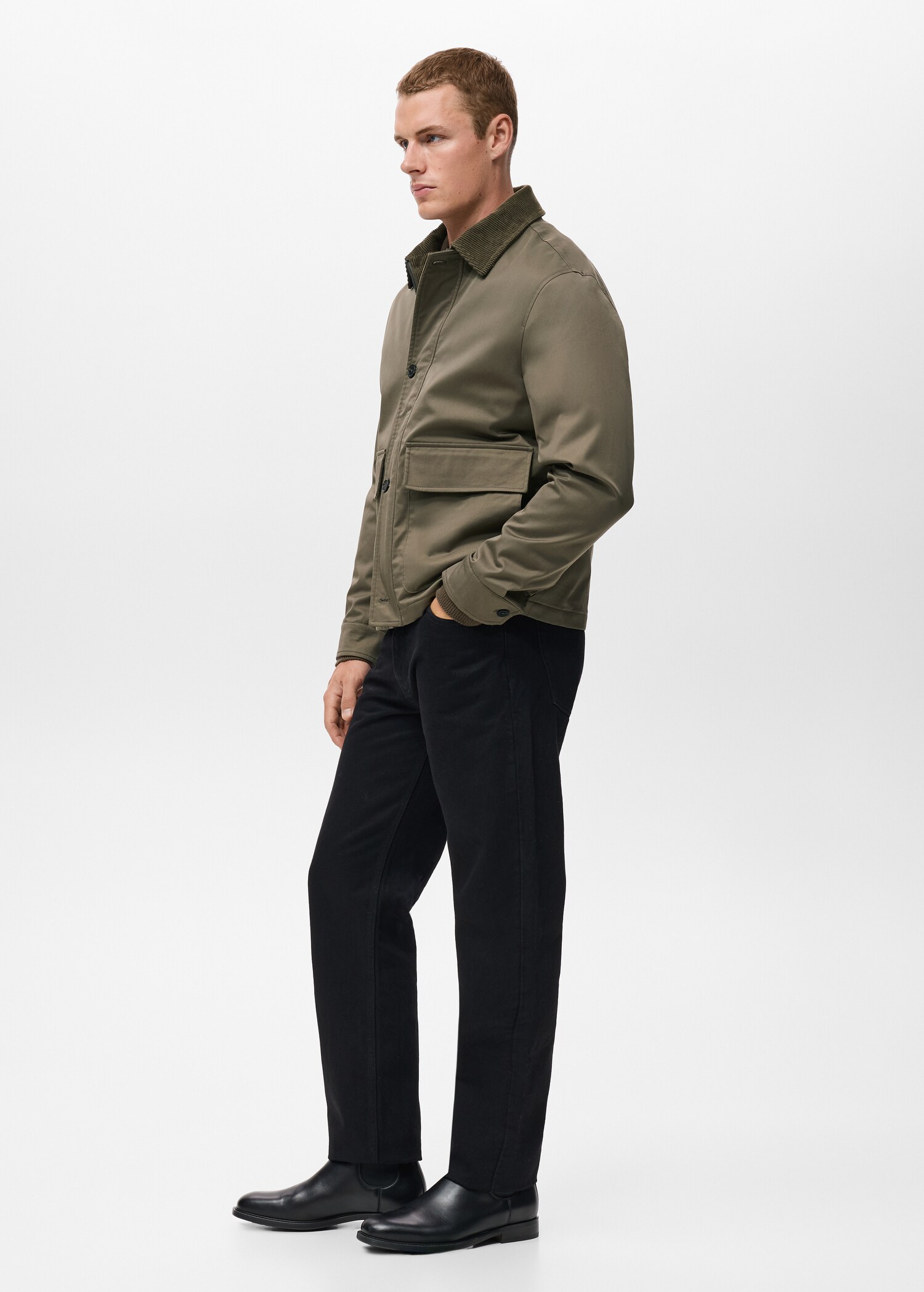 Water-repellent jacket with pockets - Details of the article 2