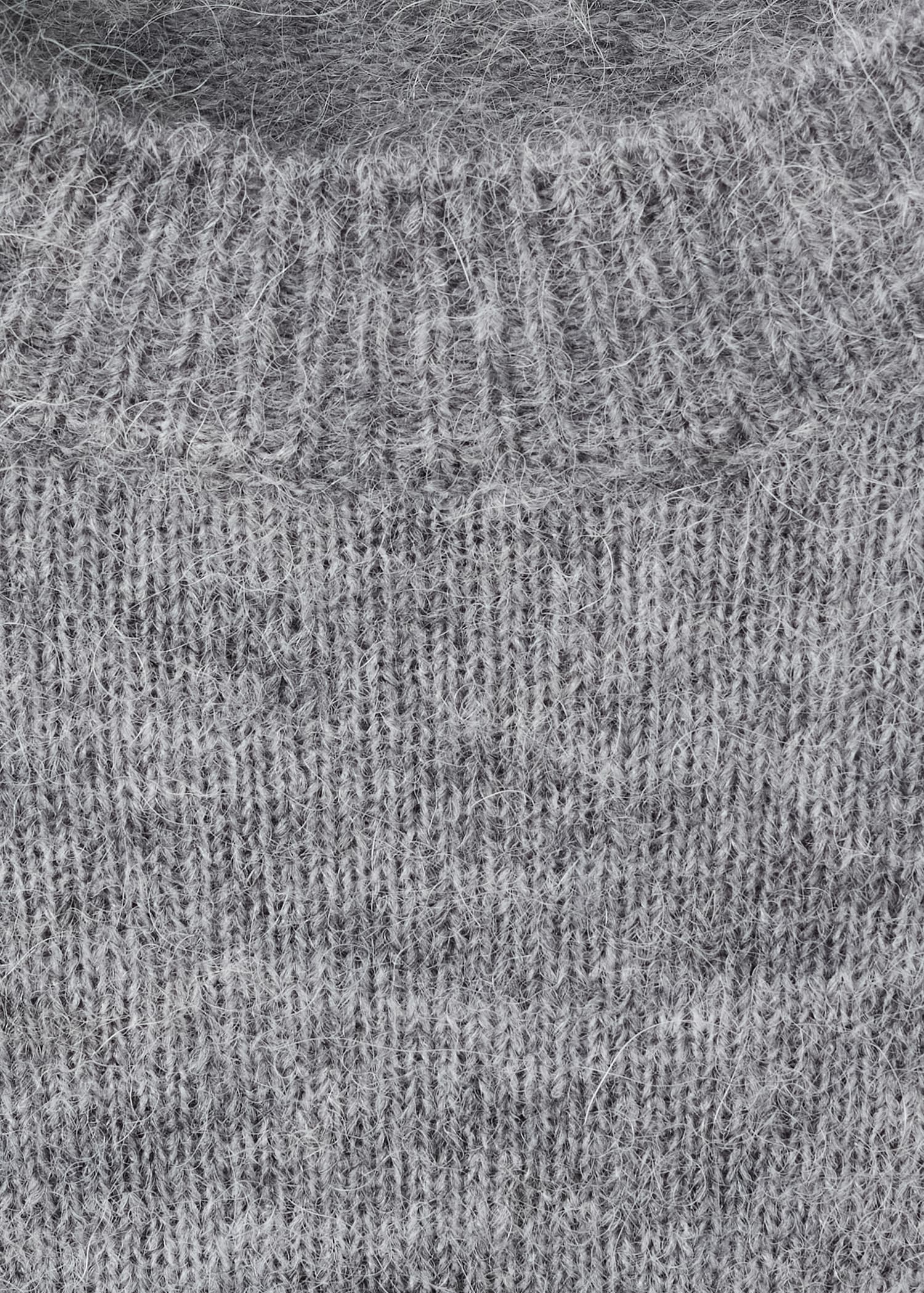 Knitted wool blend sweater - Details of the article 8