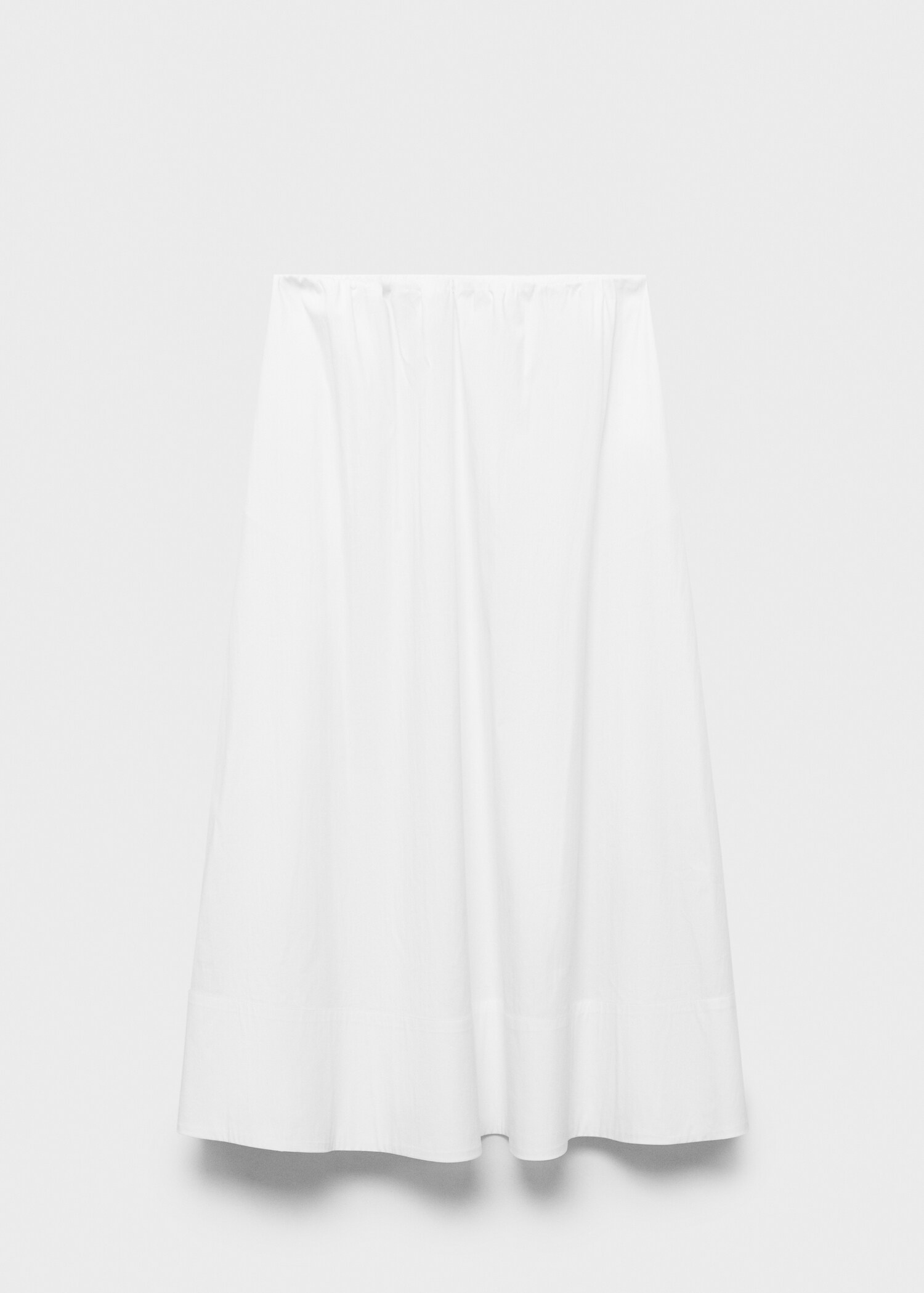 Flared cotton skirt - Article without model