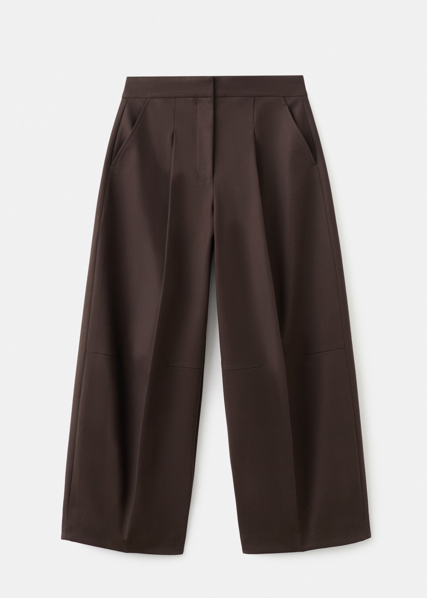 Spodnie wide leg z zakładkami - Artykuł bez modela/modelki