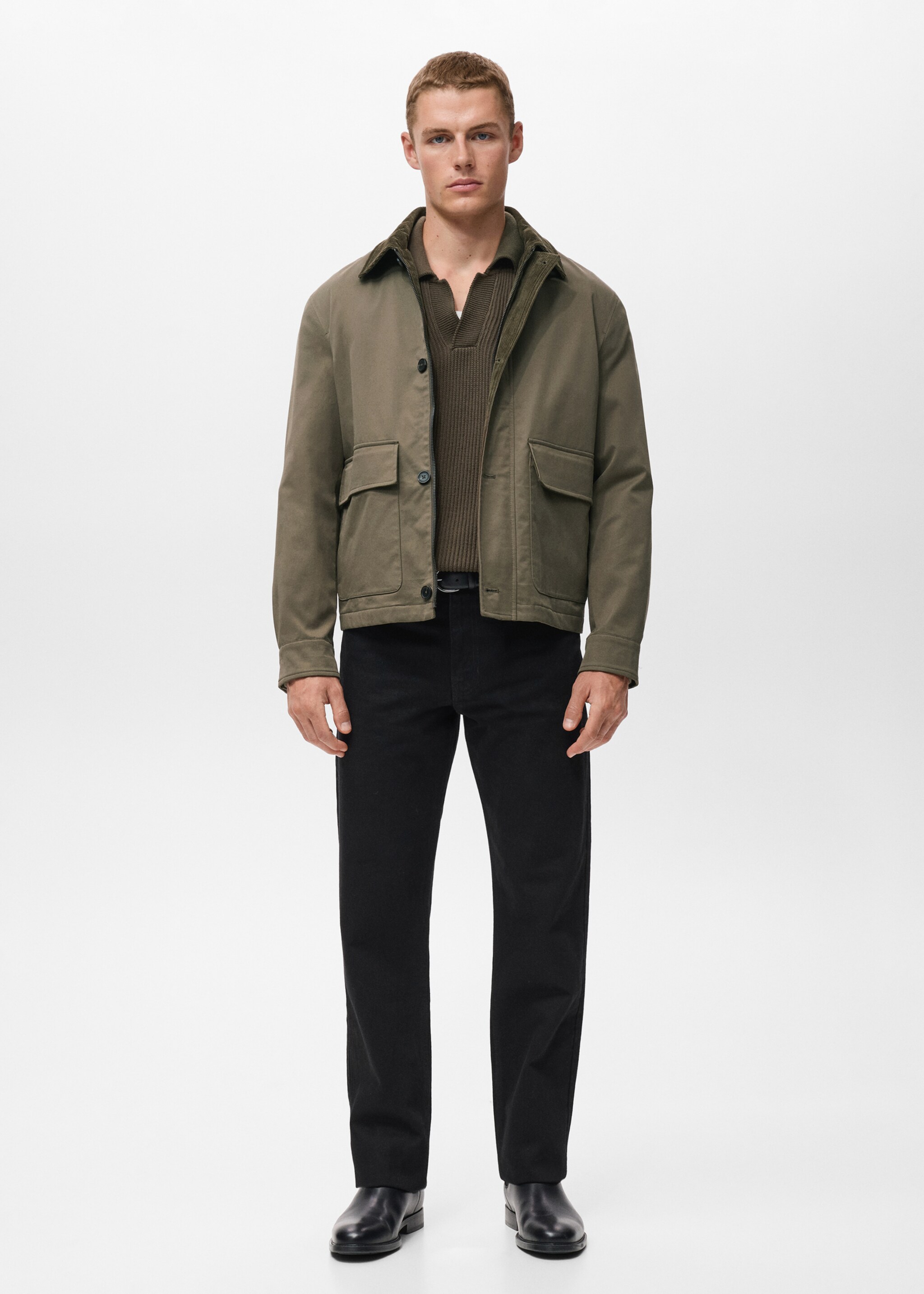 Bob regular-fit jeans - General plane, Black denim. Ref: 17015145-01.