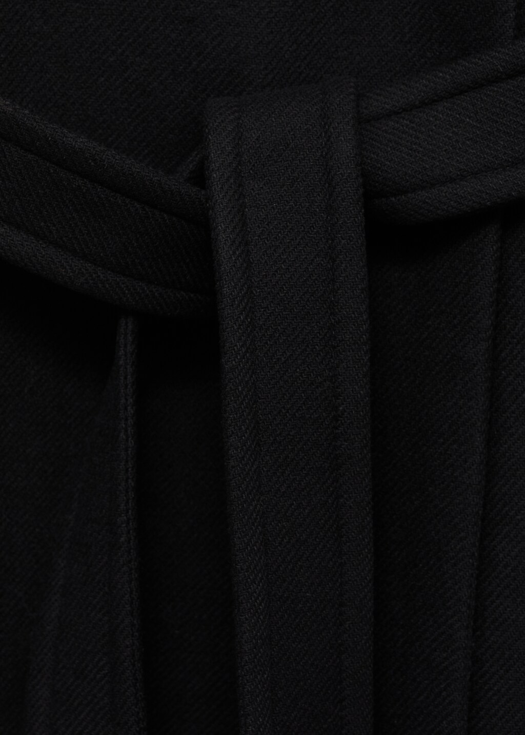 Manteco wool coat with belt