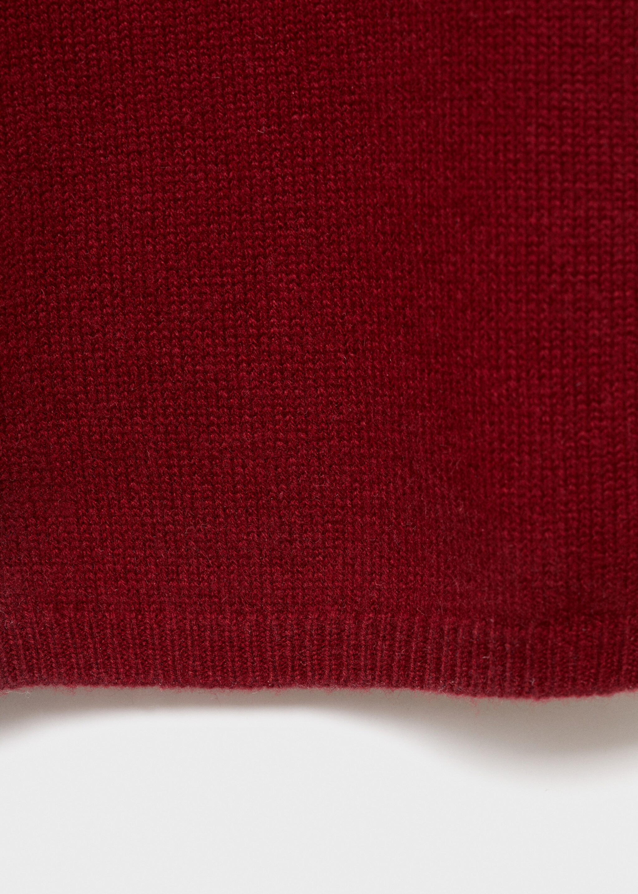 Thick cashmere trousers - Details of the article 0, Red. Ref: 17017131-01.