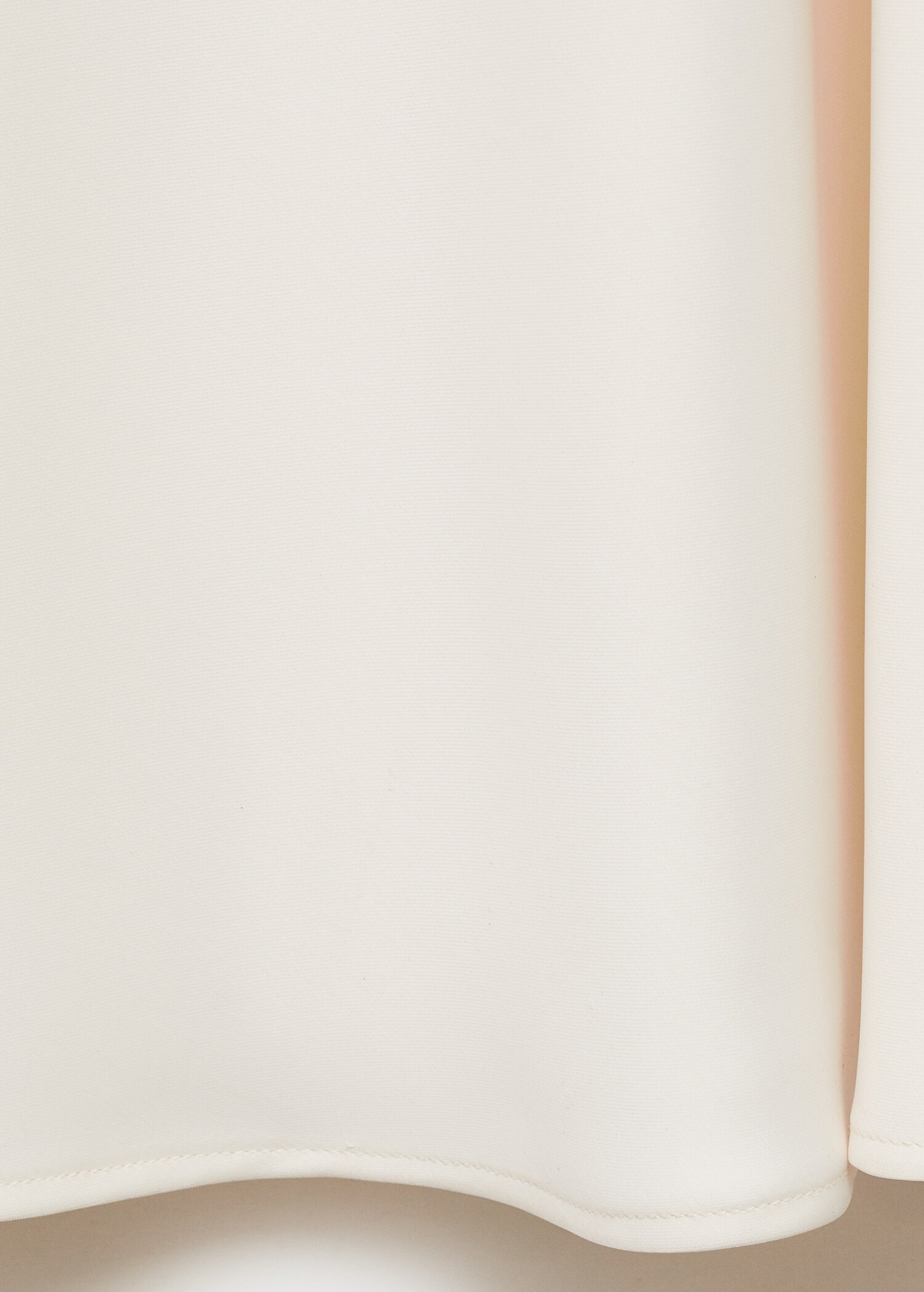 Satin dress with slit sleeves - Details of the article 0
