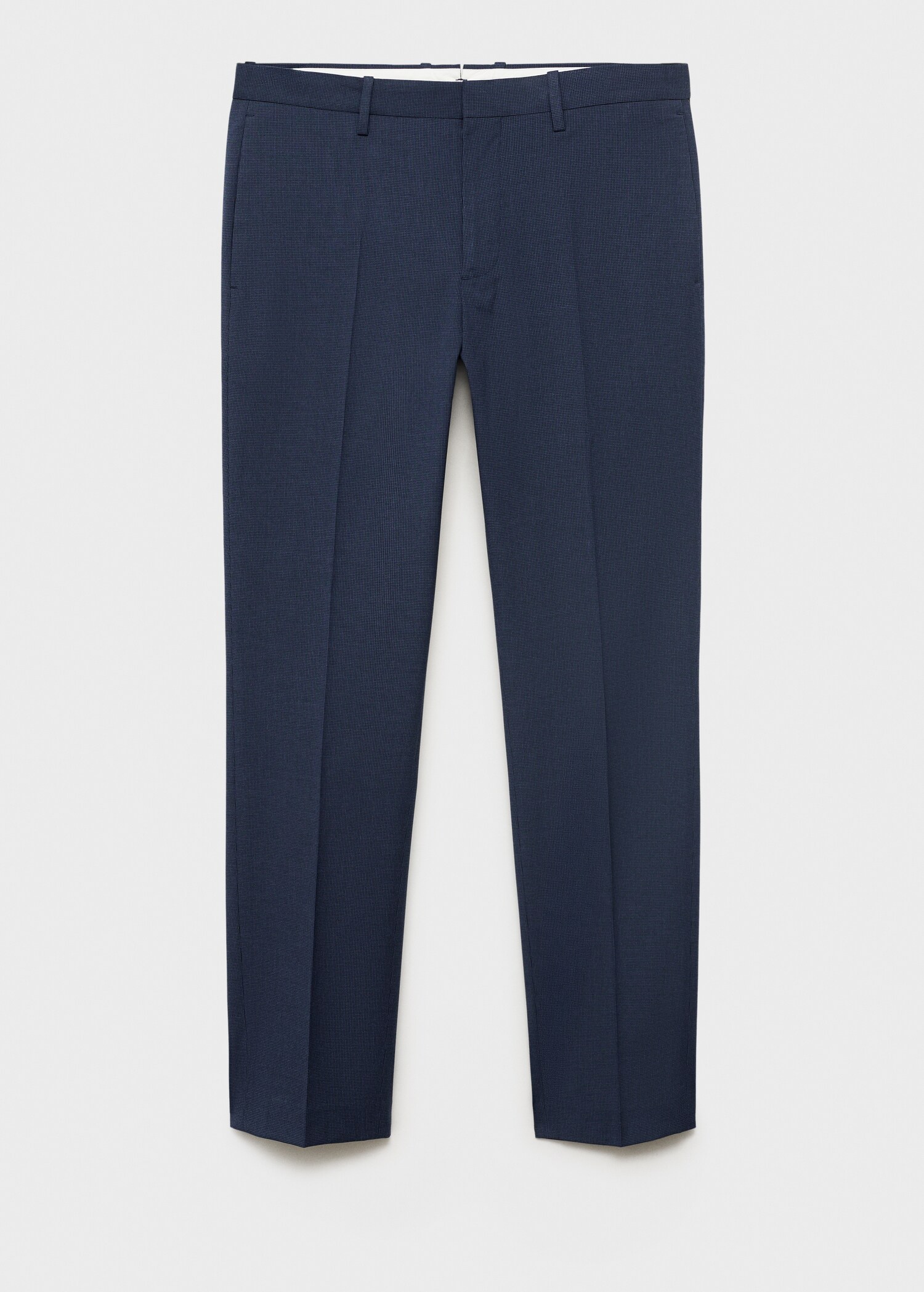 Stretch fabric super slim-fit suit trousers - Article without model