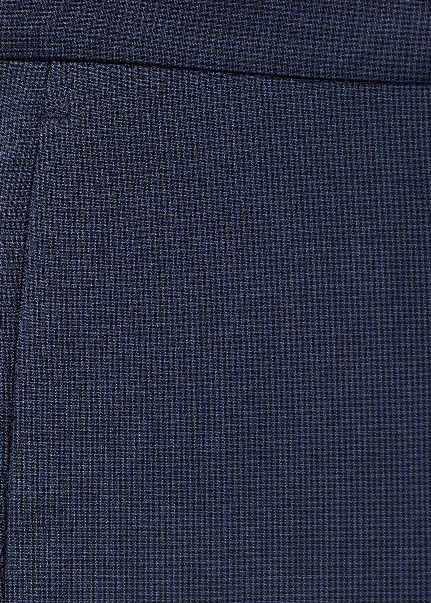 Stretch fabric super slim-fit suit trousers - Details of the article 0