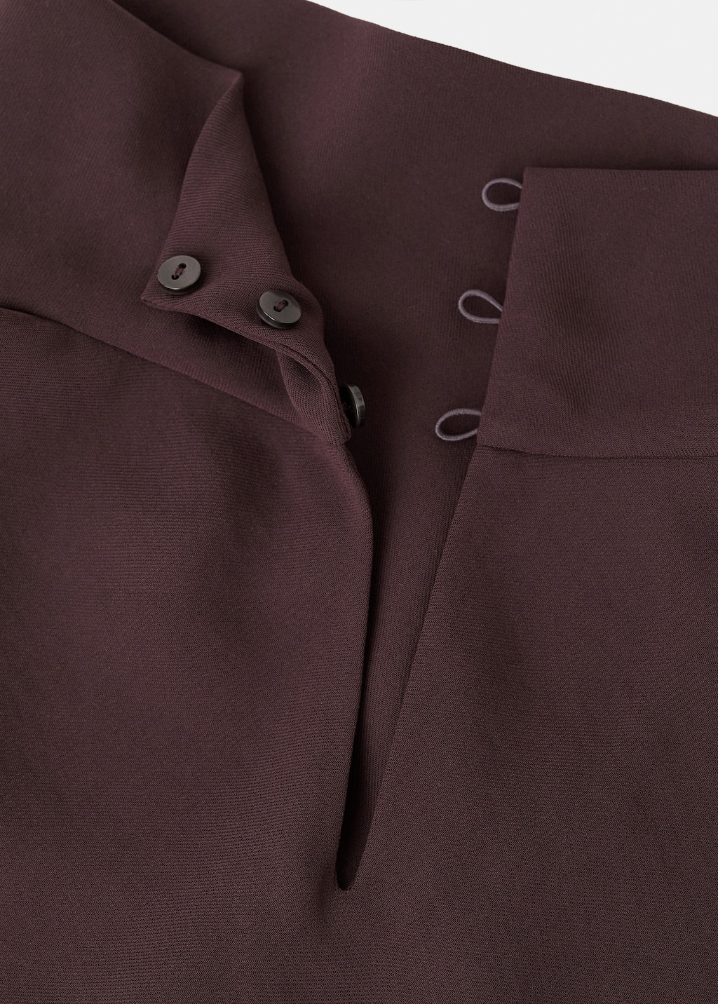 A-line turtleneck dress