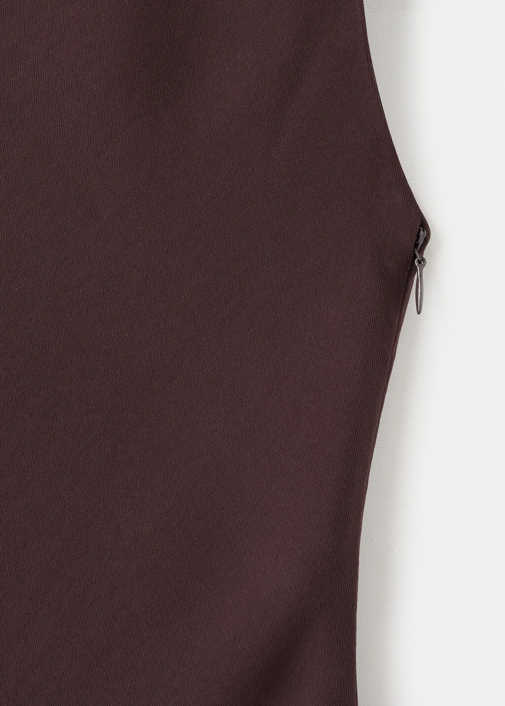 A-line turtleneck dress