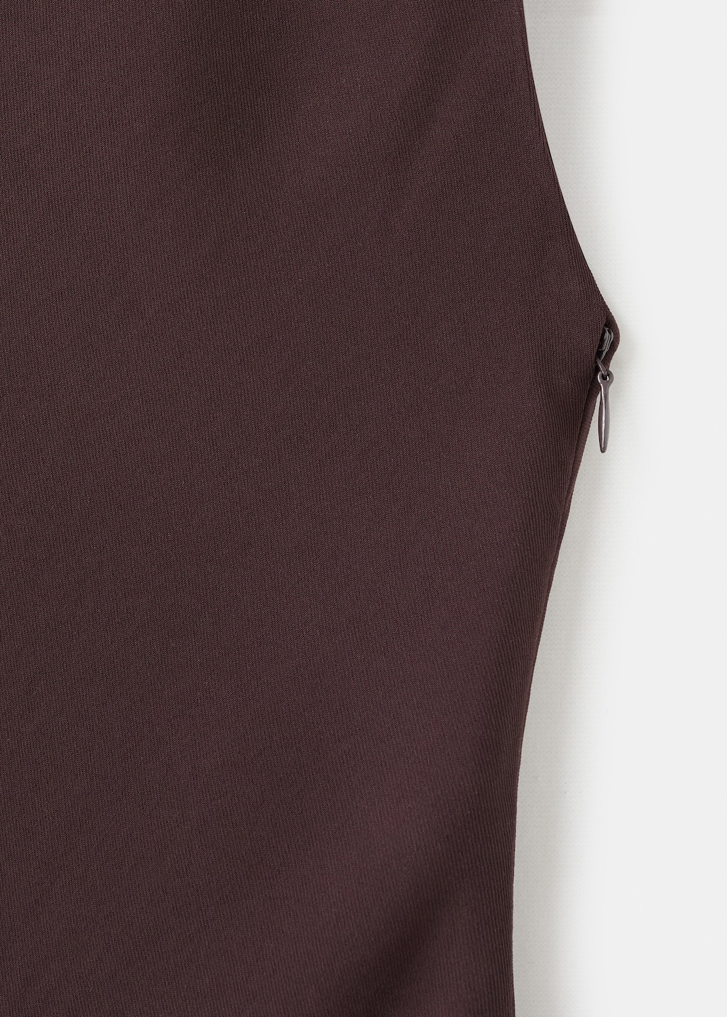 A-line turtleneck dress