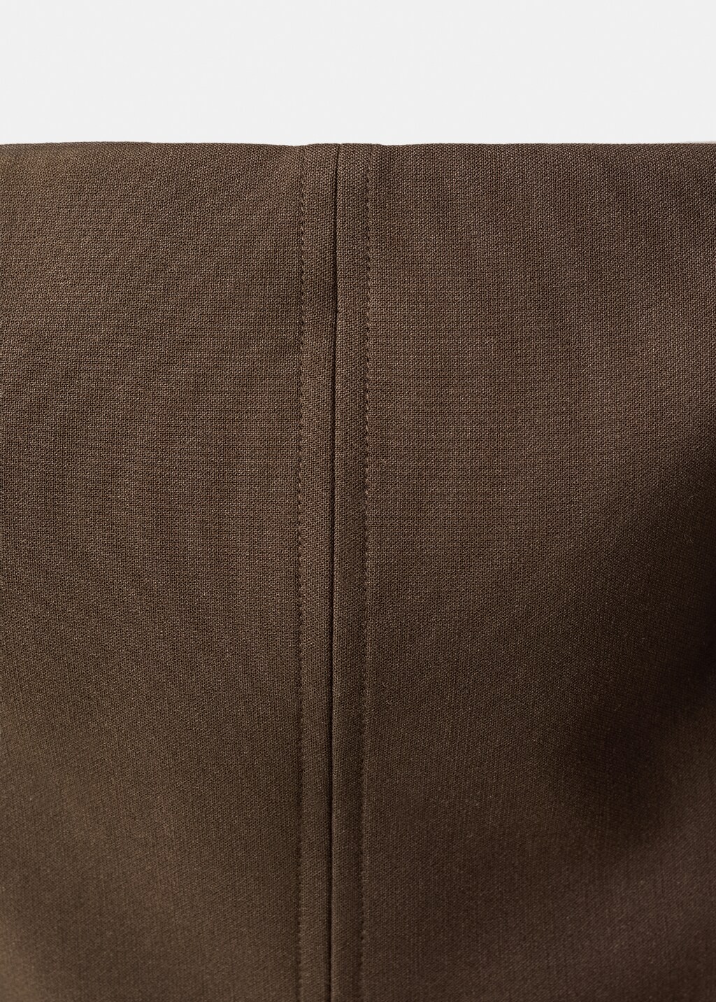 Strapless flared dress