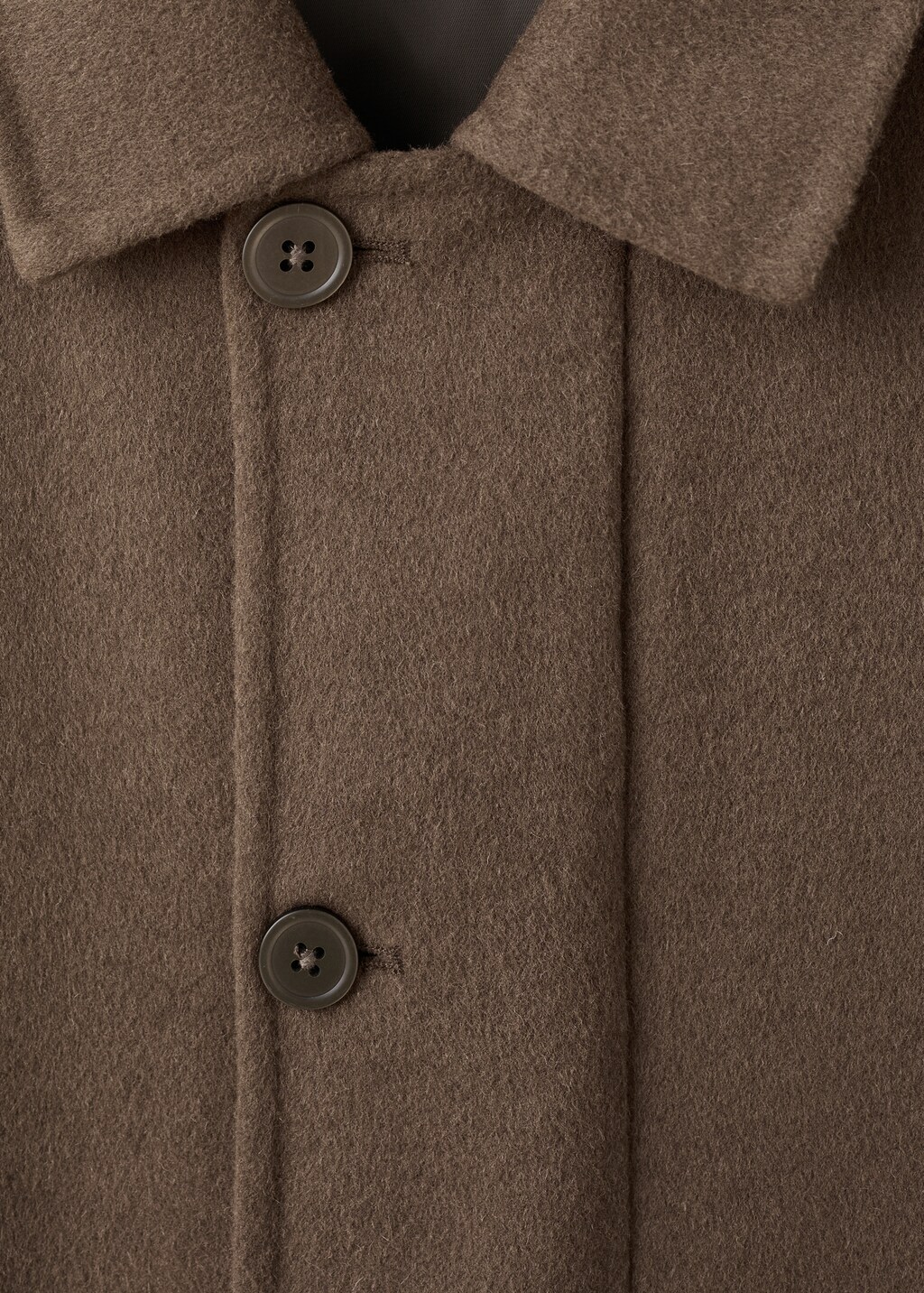 Handmade wool jacket with pockets