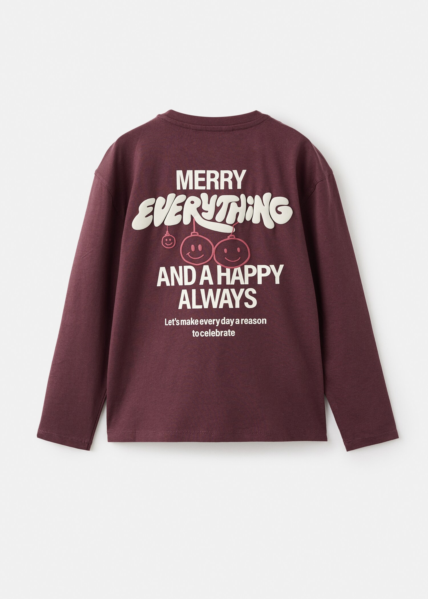 Samarreta estampada nadal - Revers de l'article