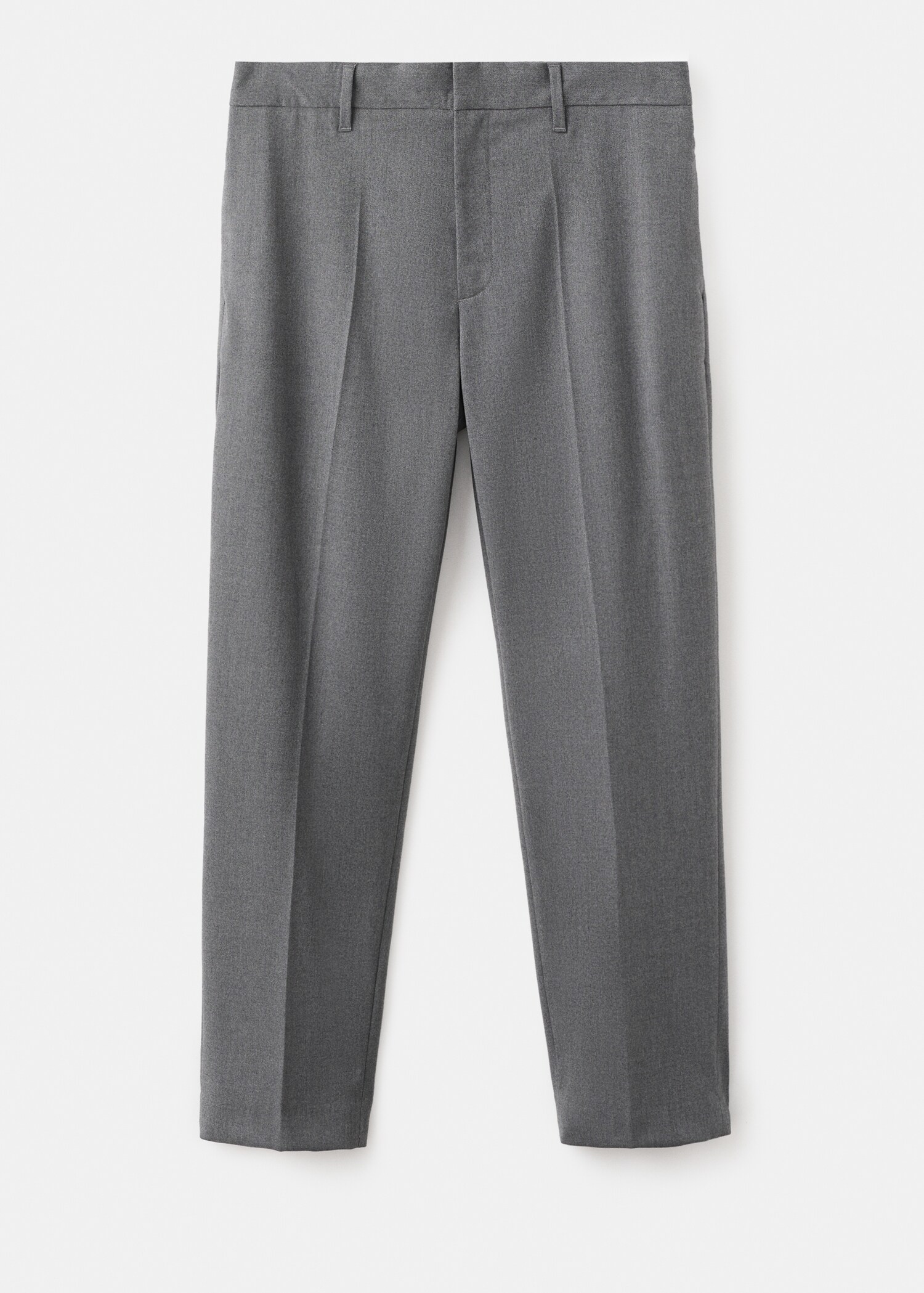 Flowy straight-fit trousers - Article without model