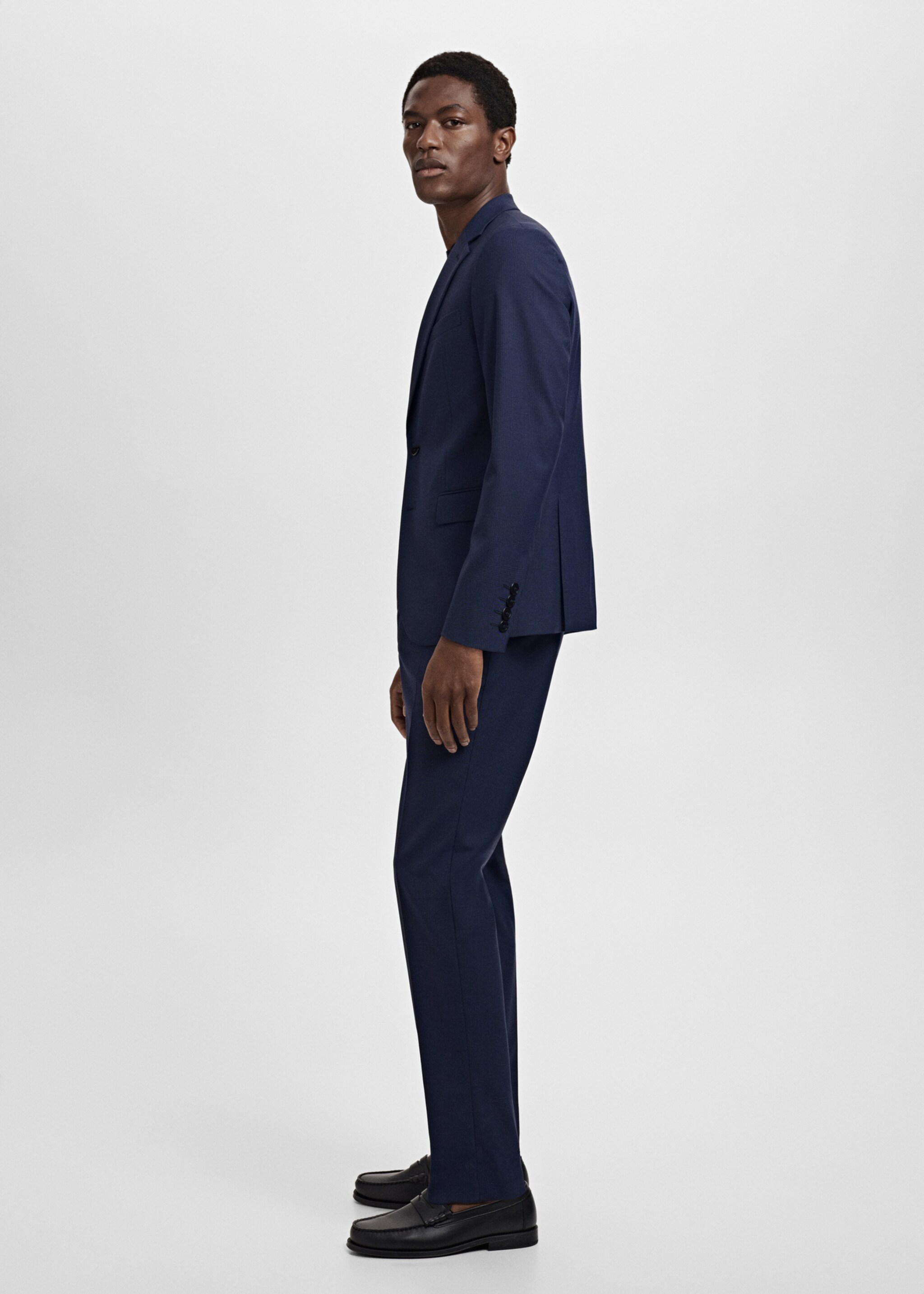 Milan slim-fit suit trousers - Details of the article 2