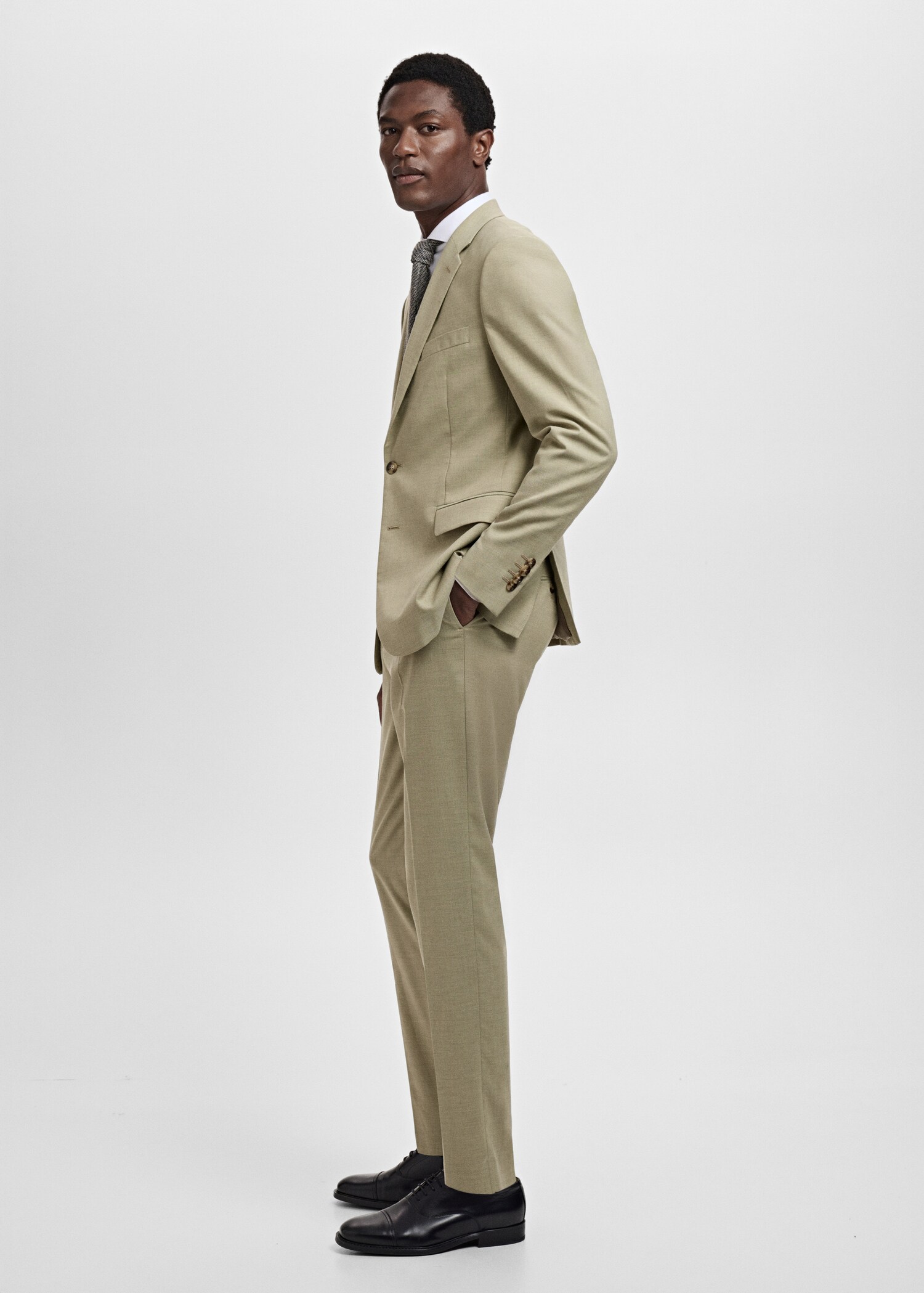Milan slim-fit pantalon - Detail van het artikel 2