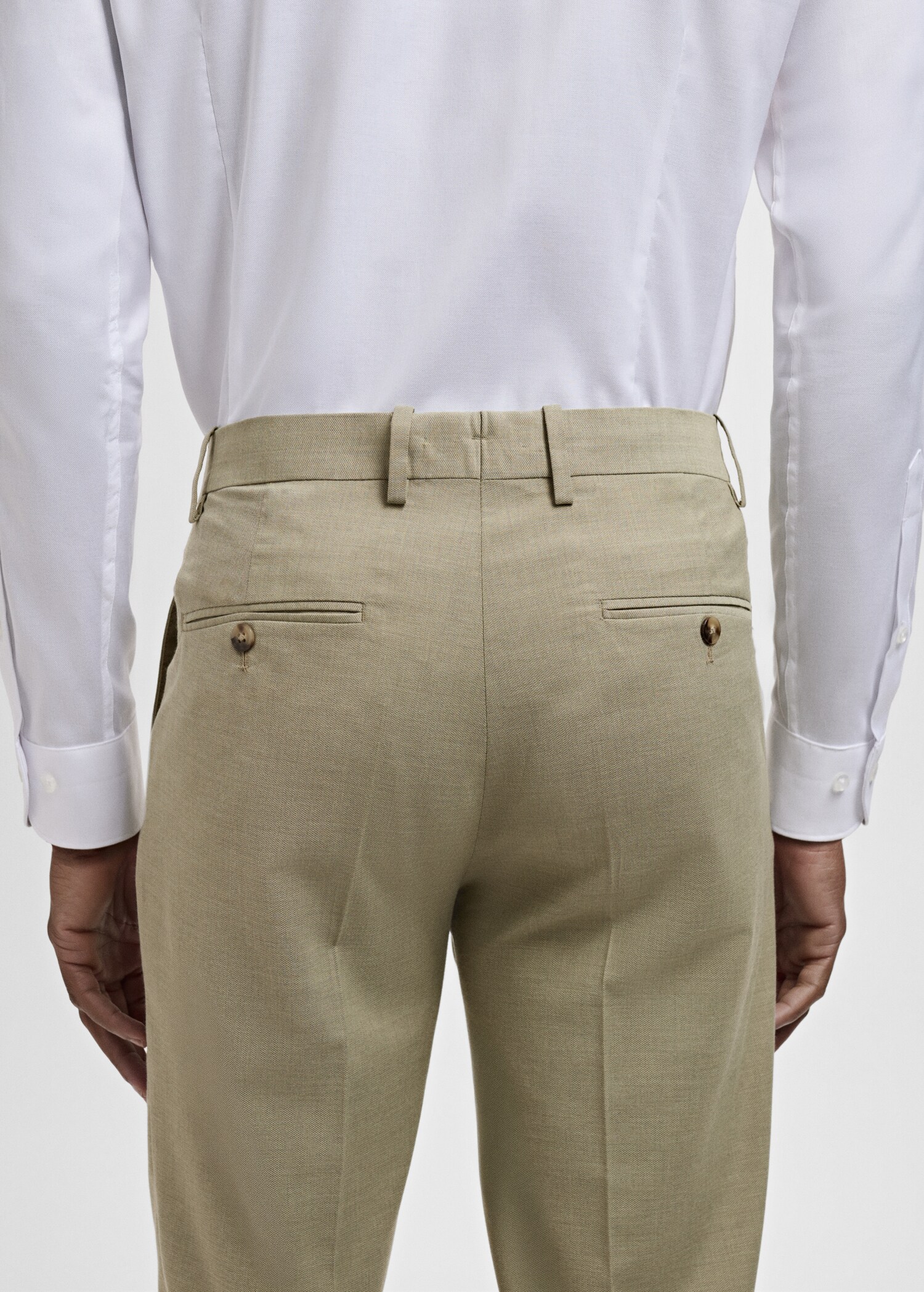 Milan slim-fit pantalon - Detail van het artikel 3