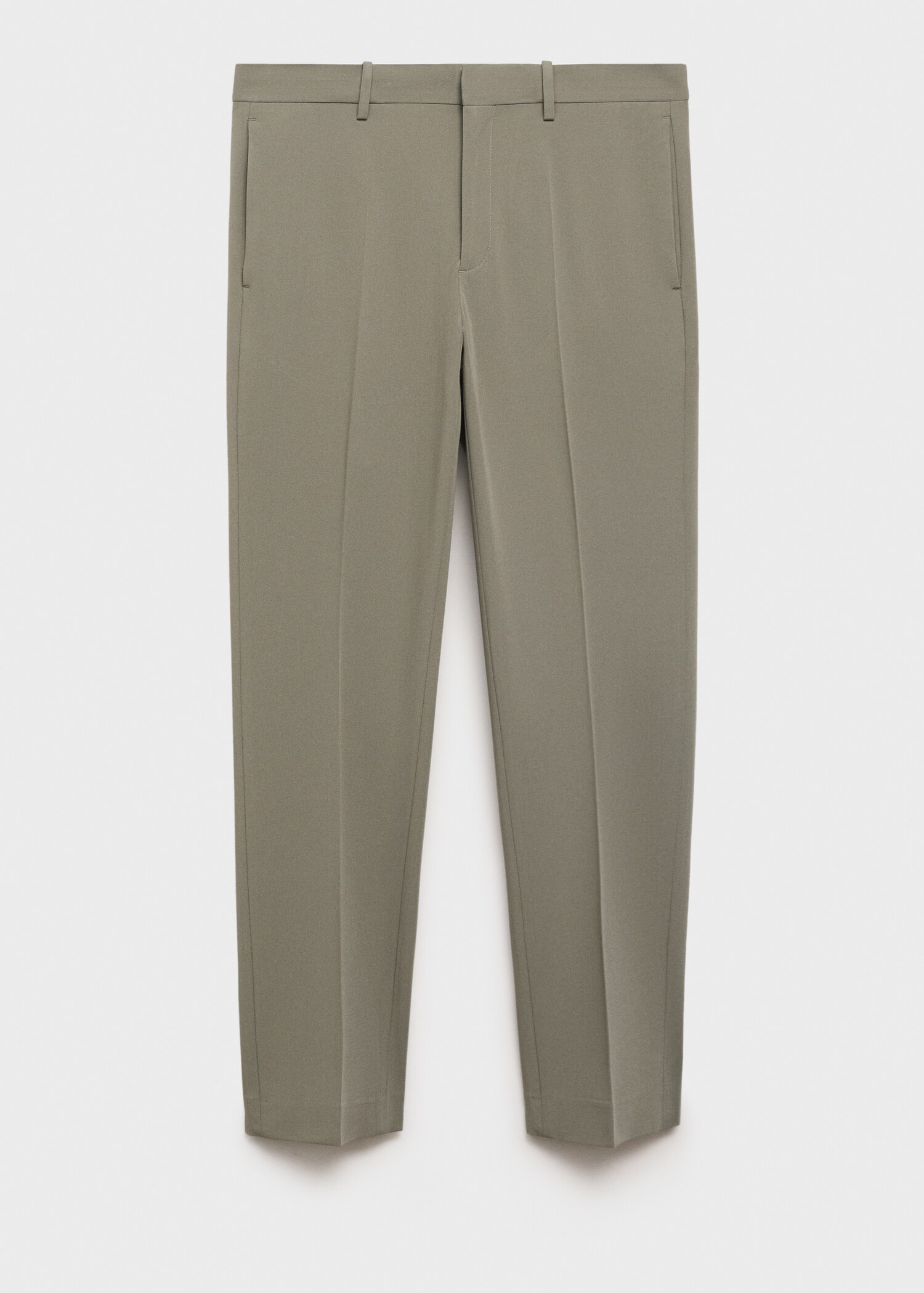Stretch fabric super slim-fit suit trousers - Article without model