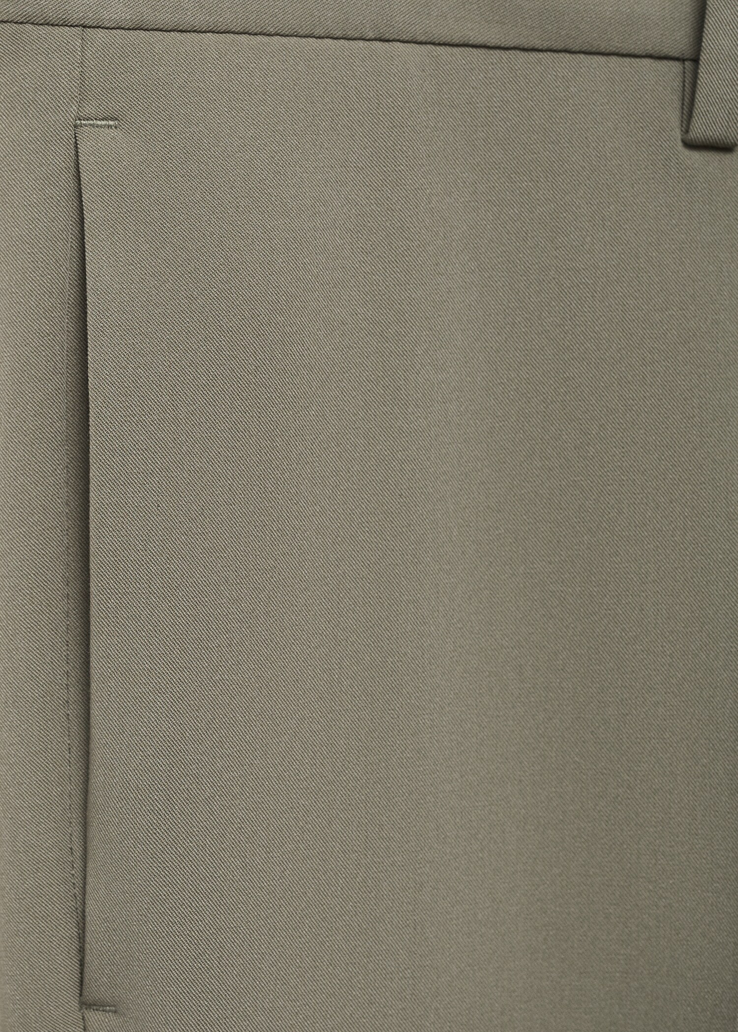 Stretch fabric super slim-fit suit trousers - Details of the article 0