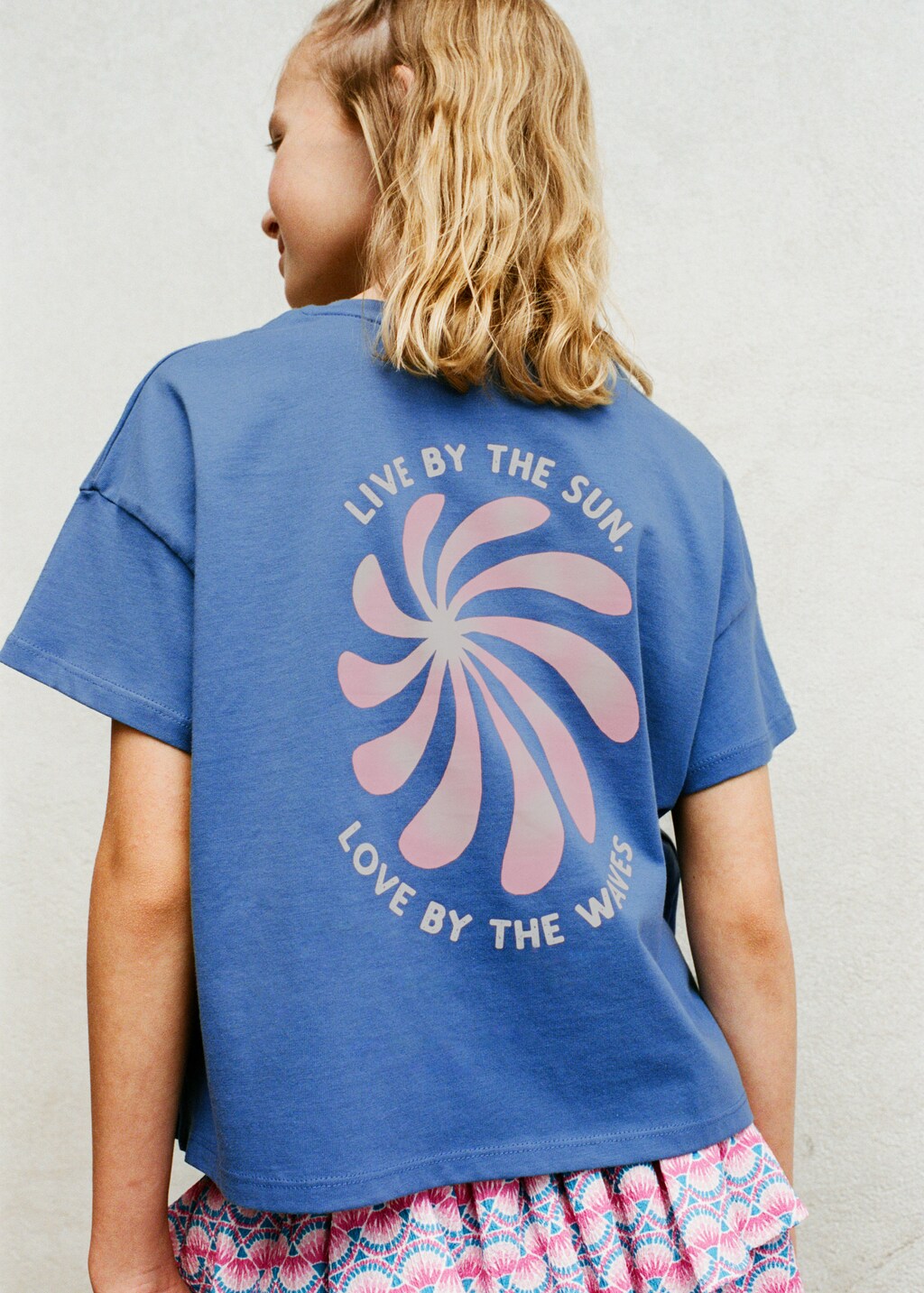 Short-sleeved printed t-shirt