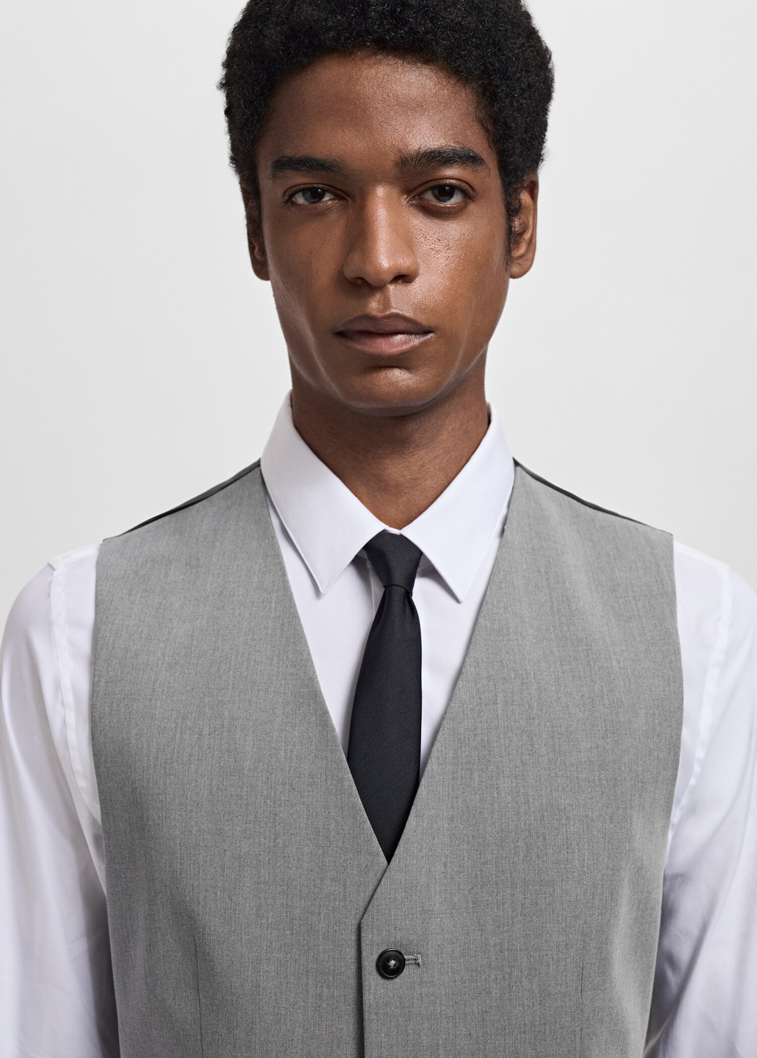 Paris super slim-fit suit vest - Details of the article 1
