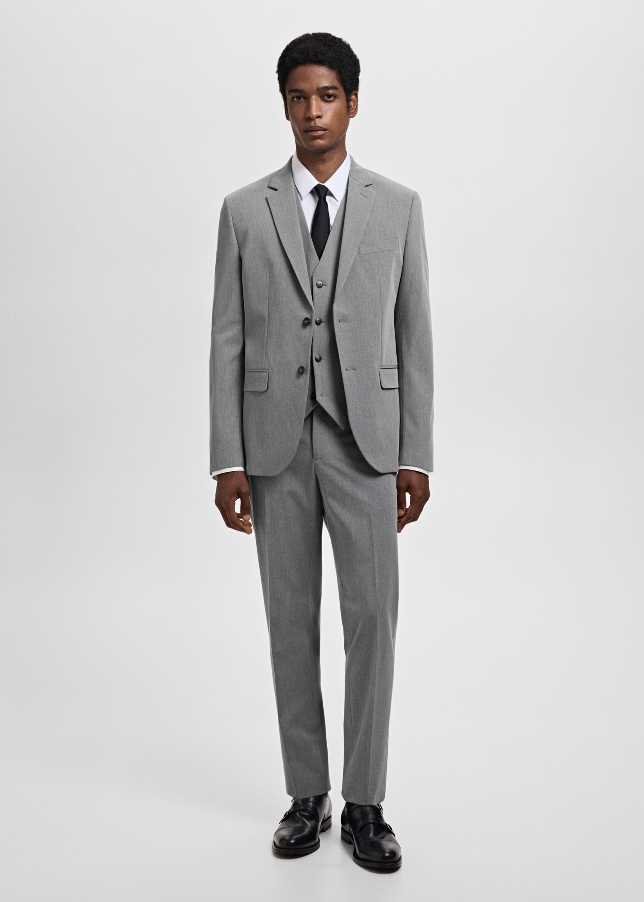 Paris super slim-fit suit waistcoat - General plane