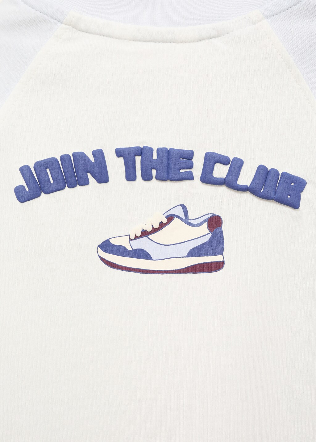 Combined printed T-shirt