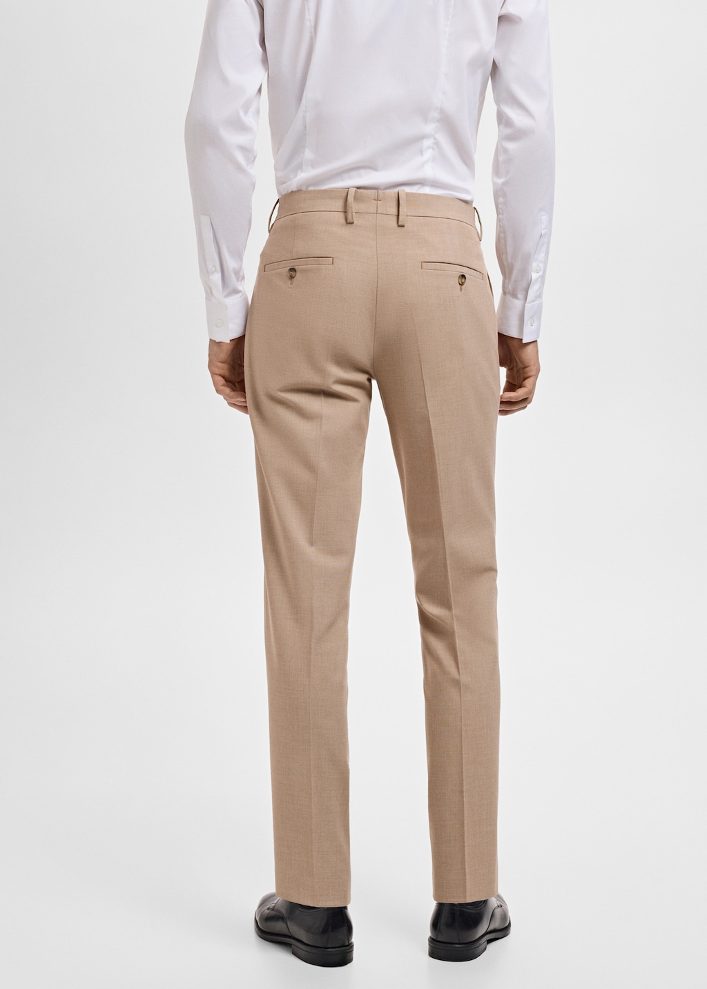 Paris slim-fit suit pants