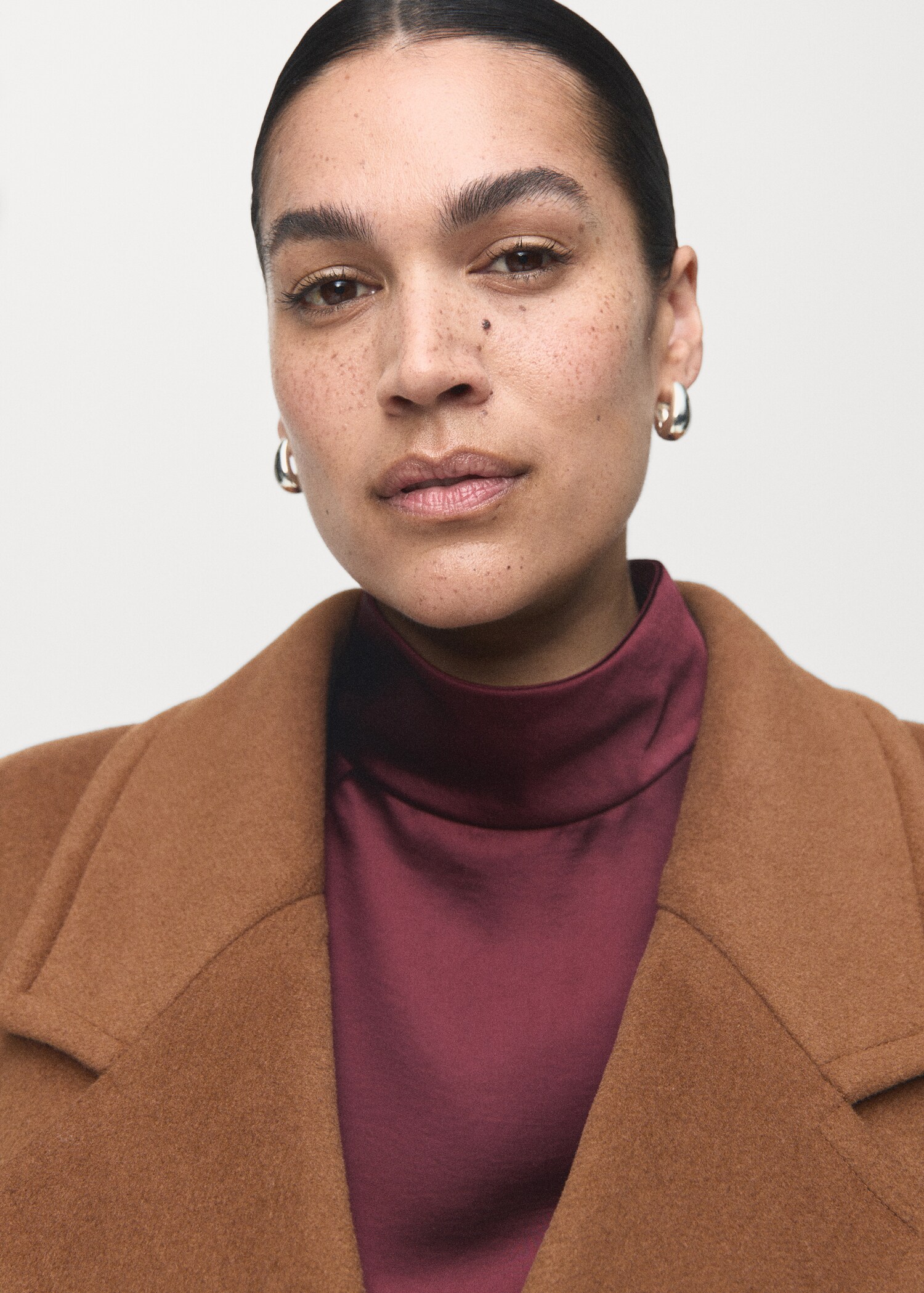 Double-breasted wool coat - Details of the article 1