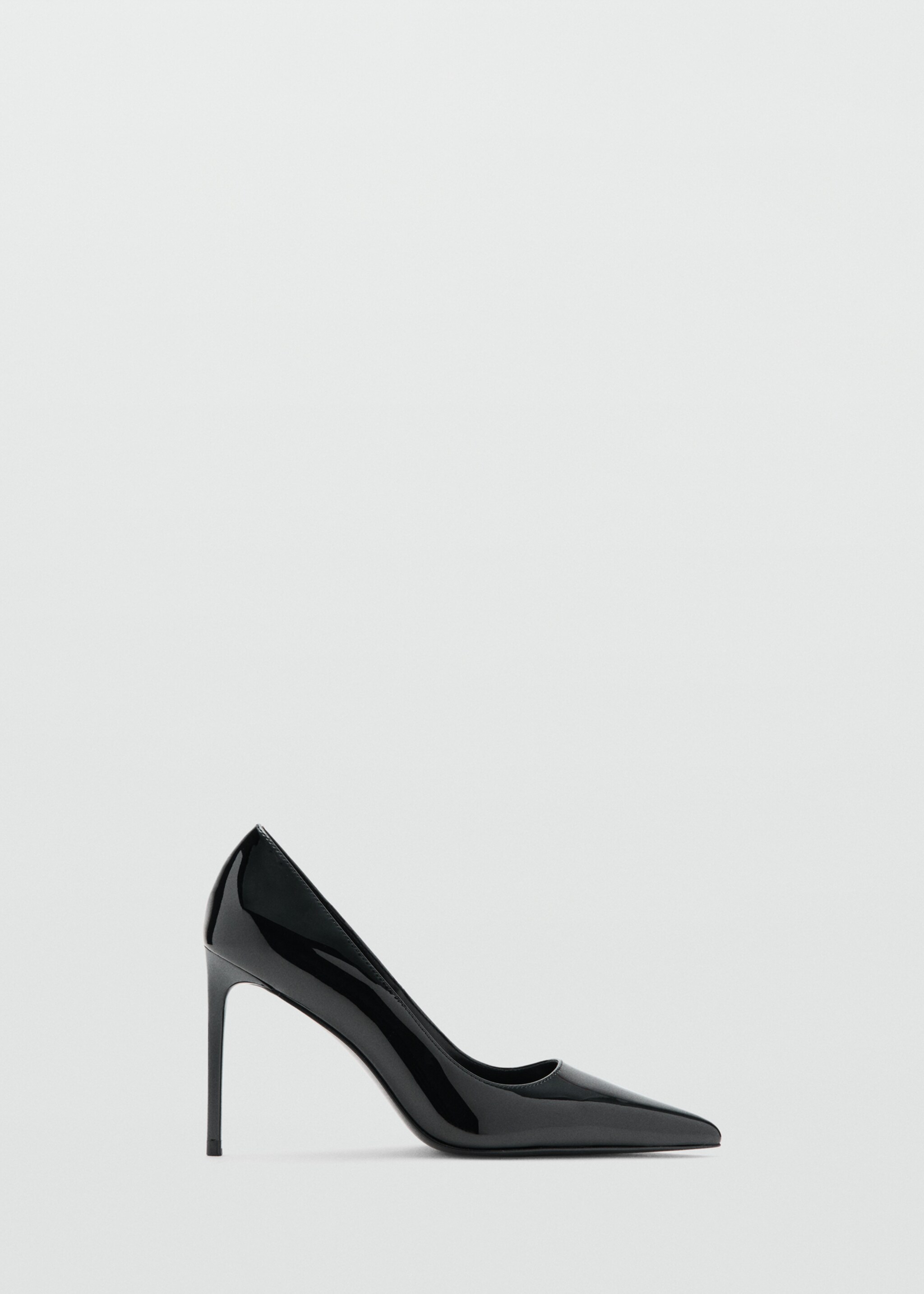 Patent leather heel shoes - Article without model, Black. Ref: 17039099-01.