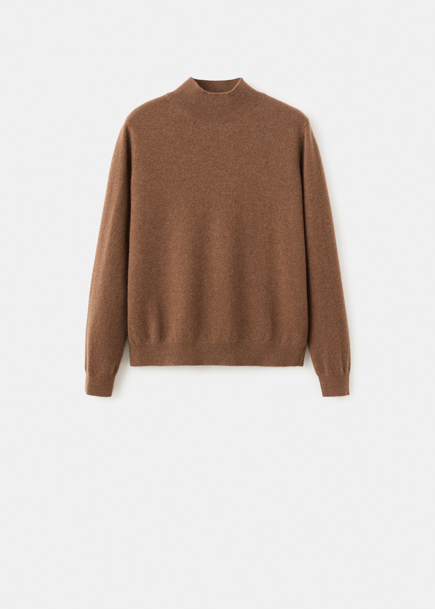 100% cashmere sweater with perkins neck - Article without model