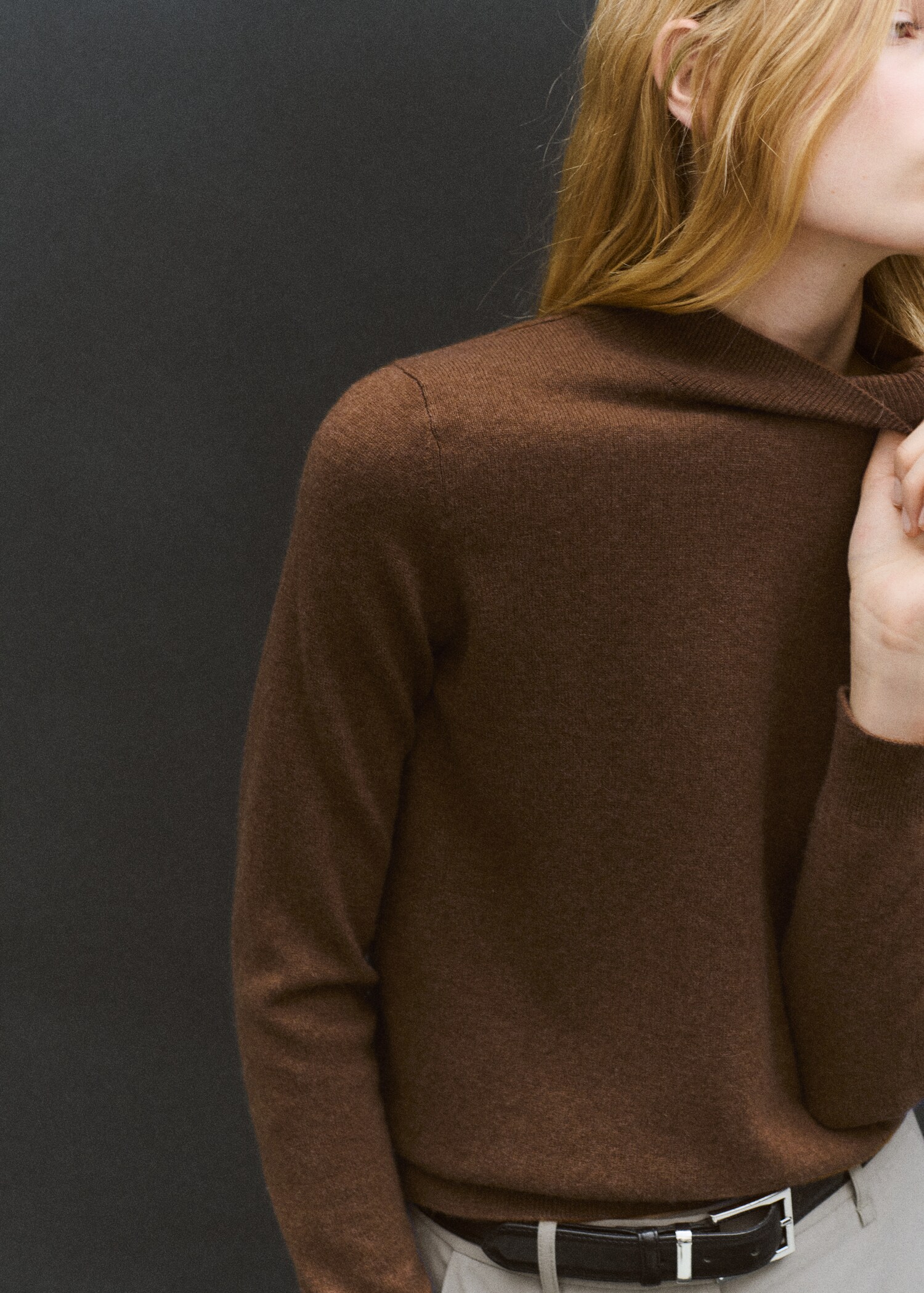 Jersey 100% cashmere cuello perkins - Detalle del artículo 4