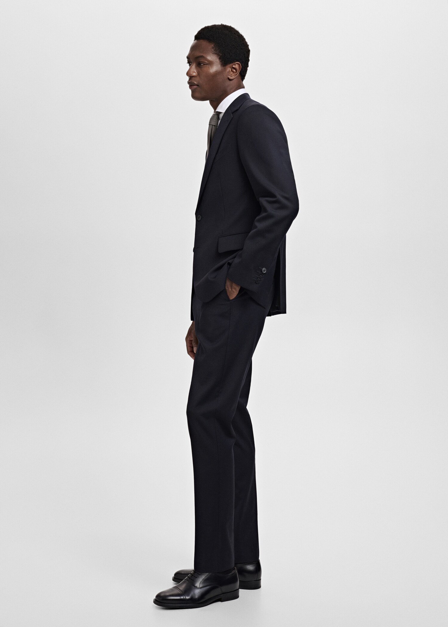 Turin 100% virgin wool suit blazer - Details of the article 2