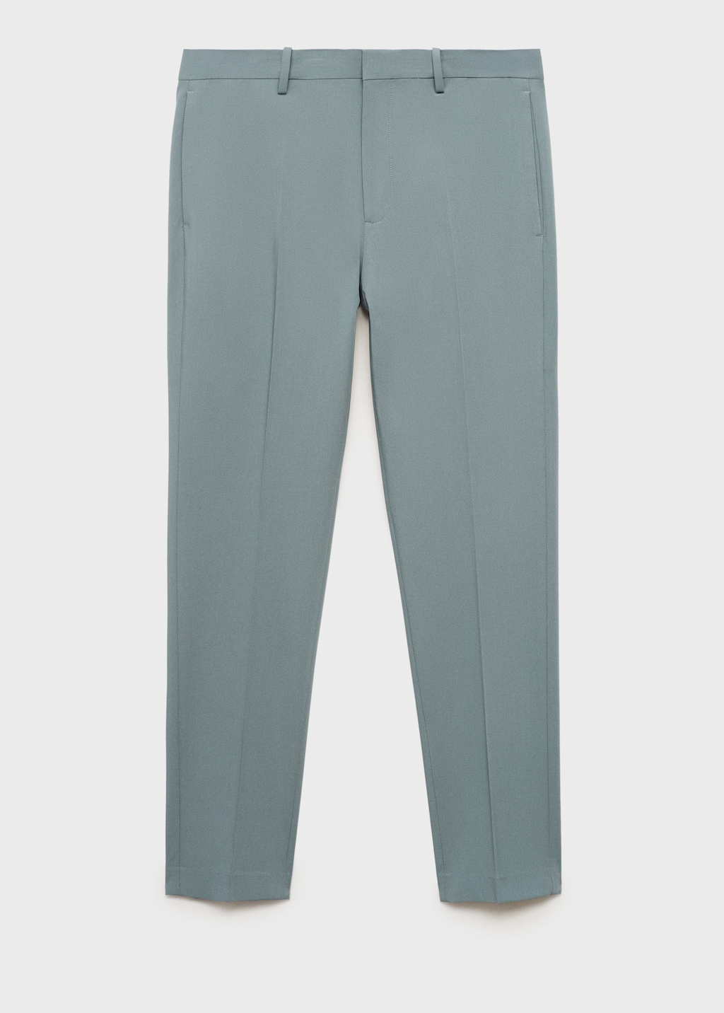 Stretch fabric super slim-fit suit trousers