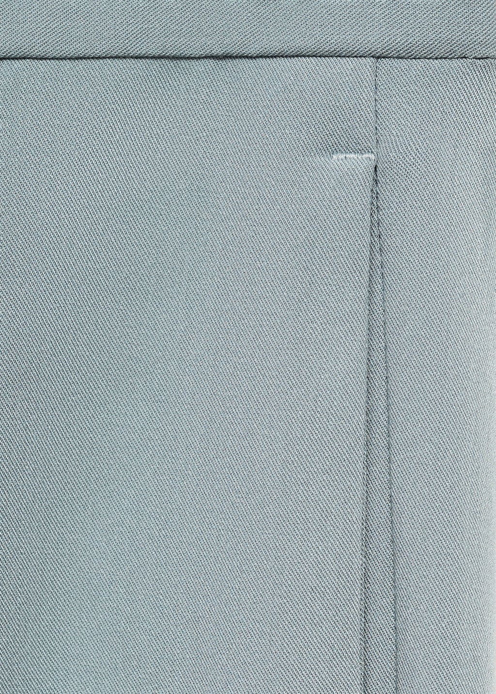 Stretch fabric super slim-fit suit trousers