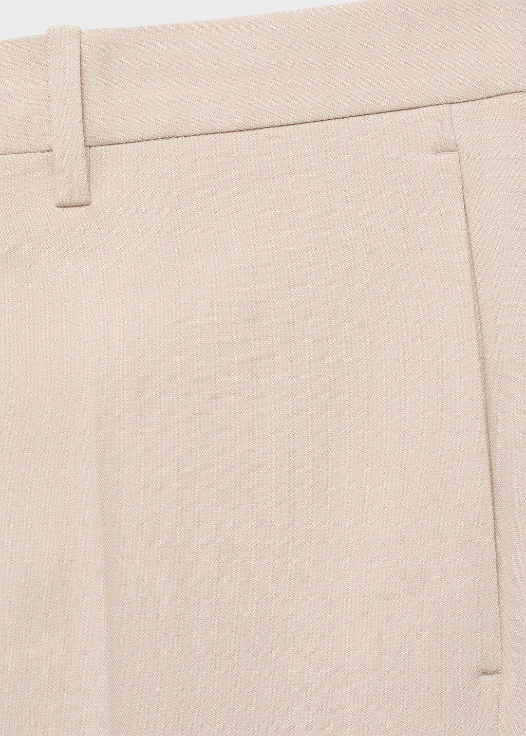 Stretch fabric super slim-fit suit trousers