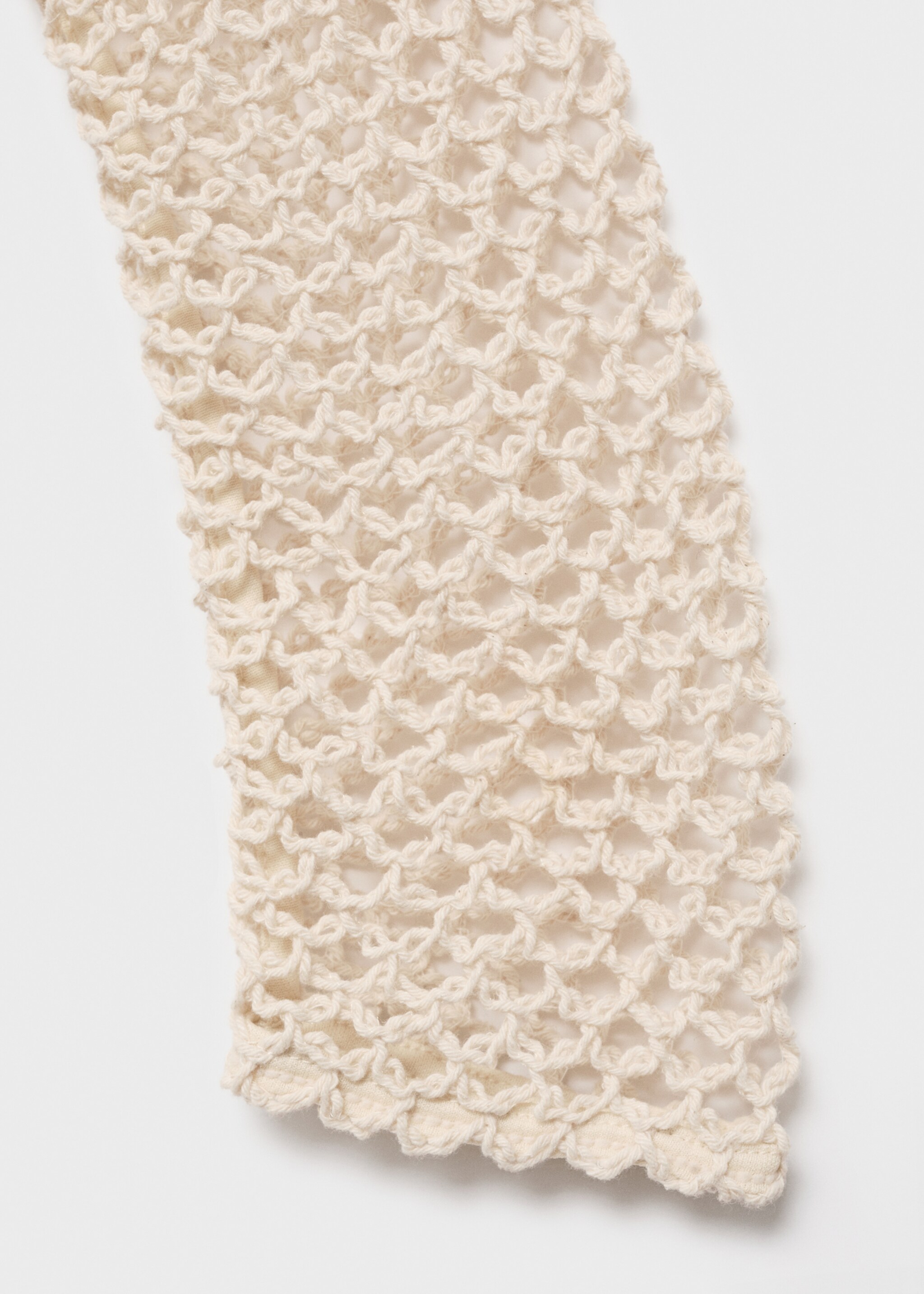 Langärmliger Pullover in Häkel-Optik - Detail des Artikels 0