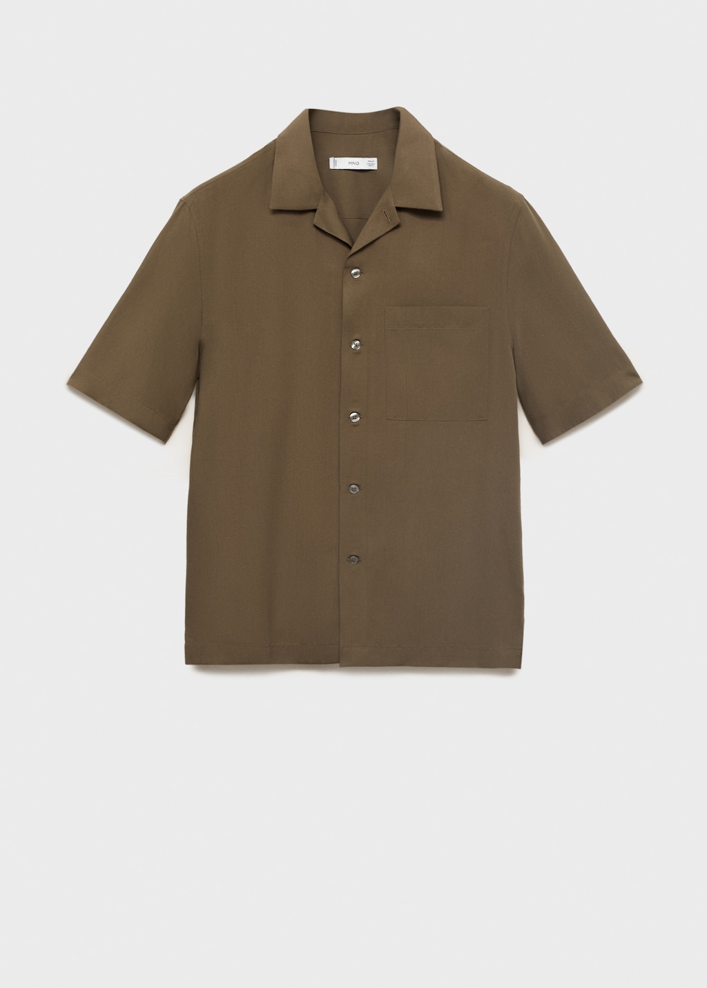 Regular-fit lyocell shirt