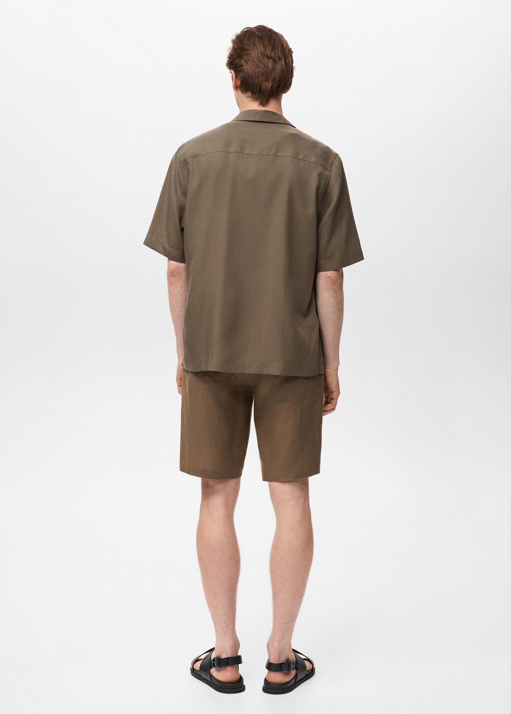 Regular-fit lyocell shirt