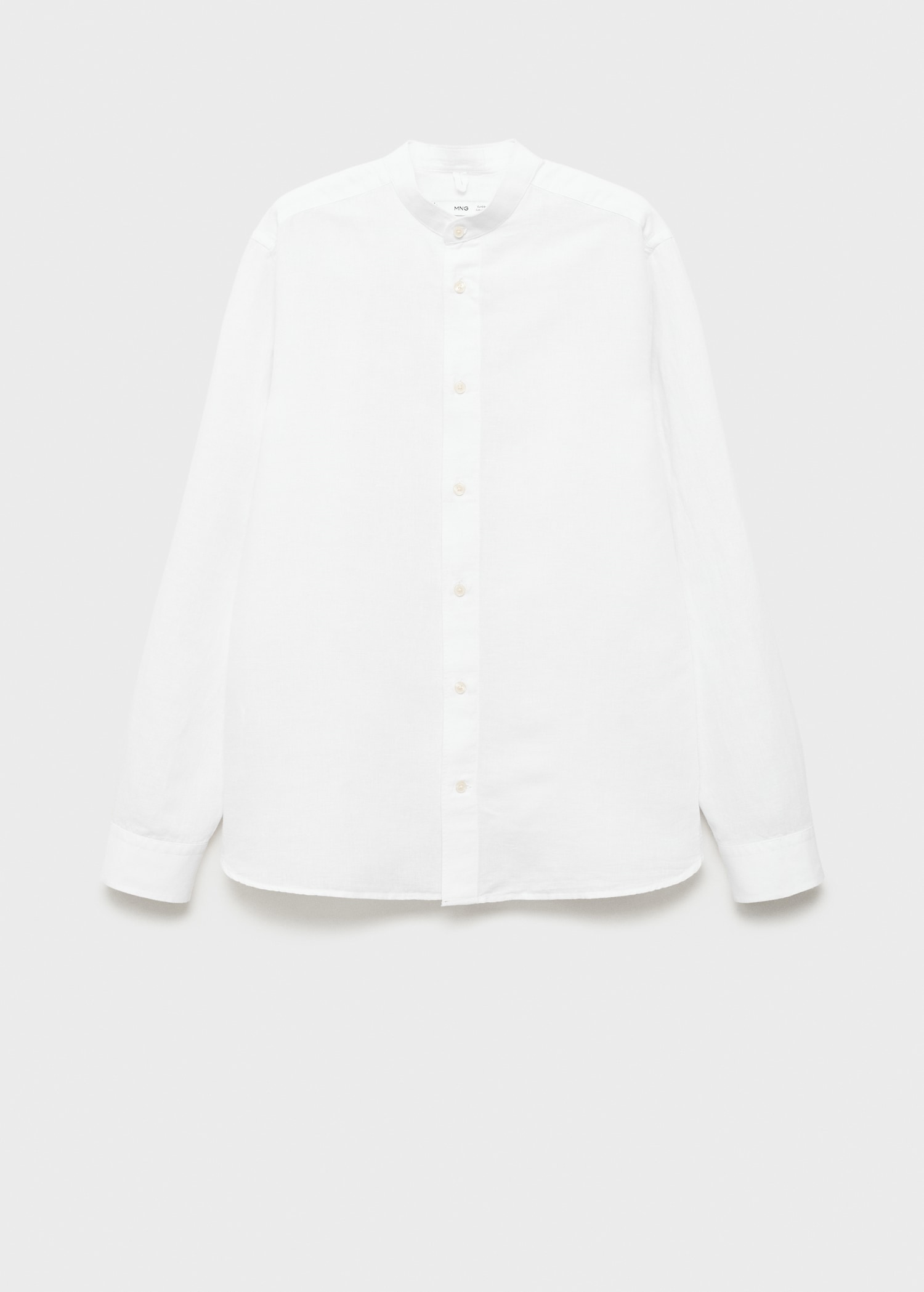 Chemise lin col mao - Article sans modèle